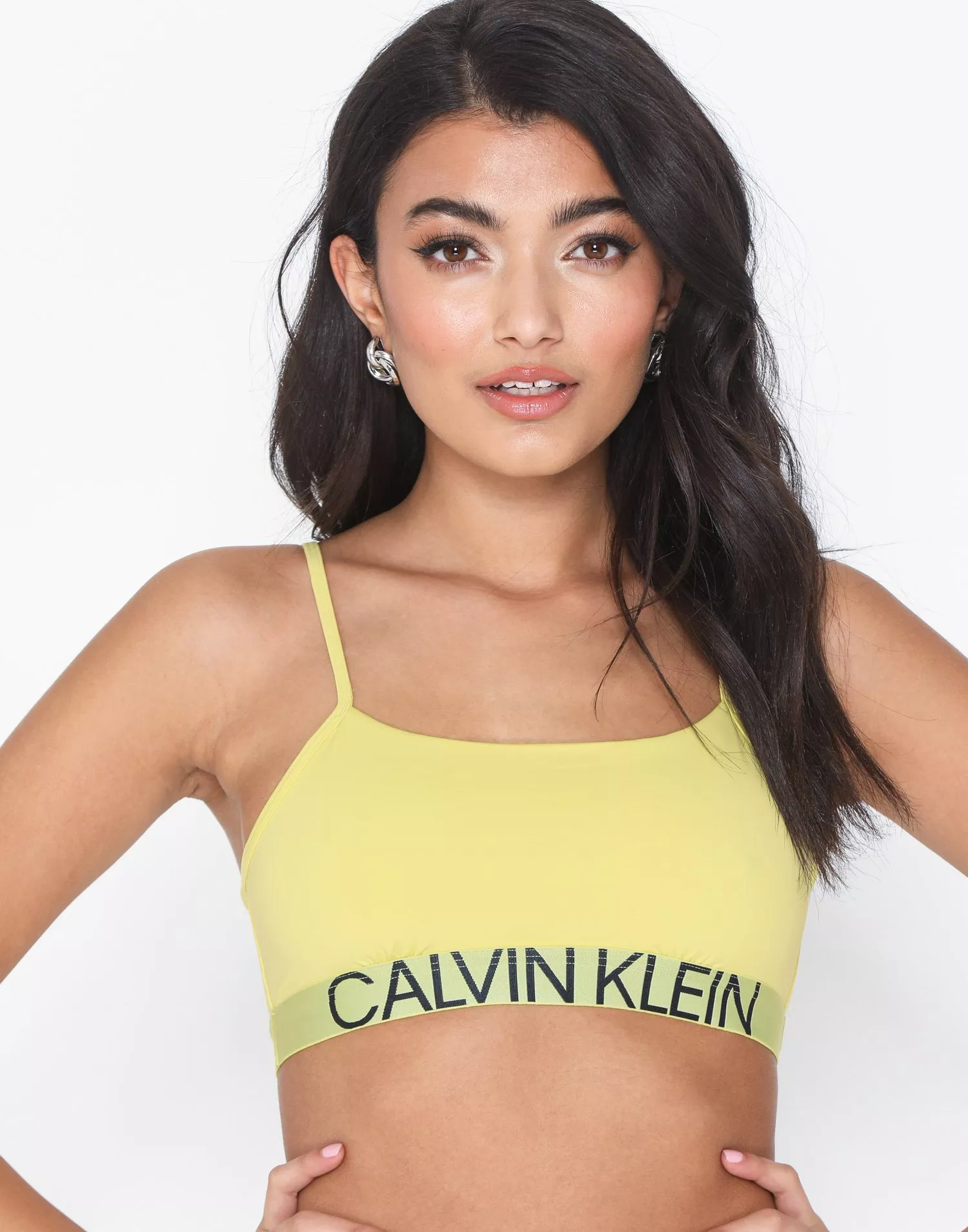 Calvin Klein Underwear WMNS UNLINED BRALETTE Yellow