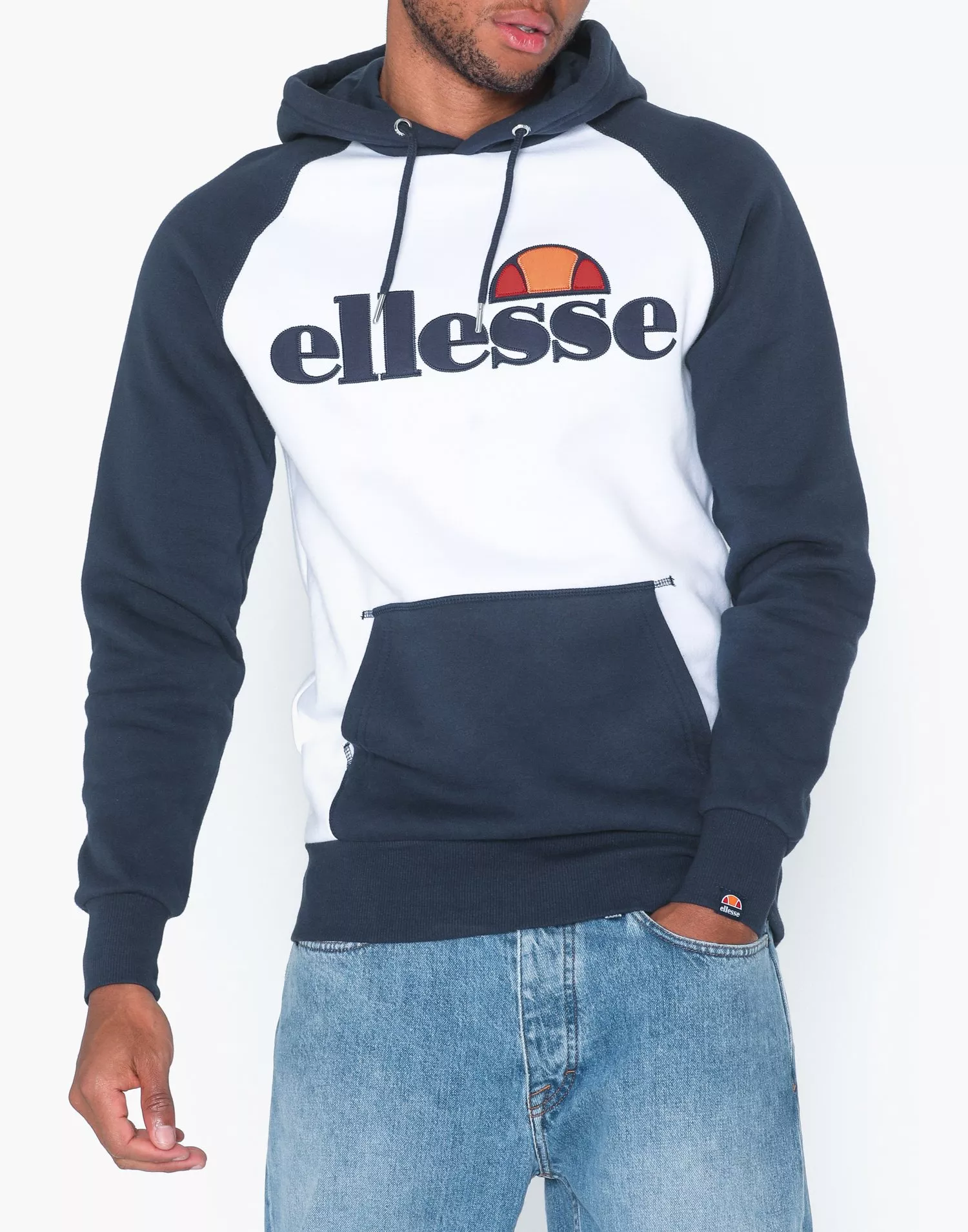 White on sale ellesse hoodie