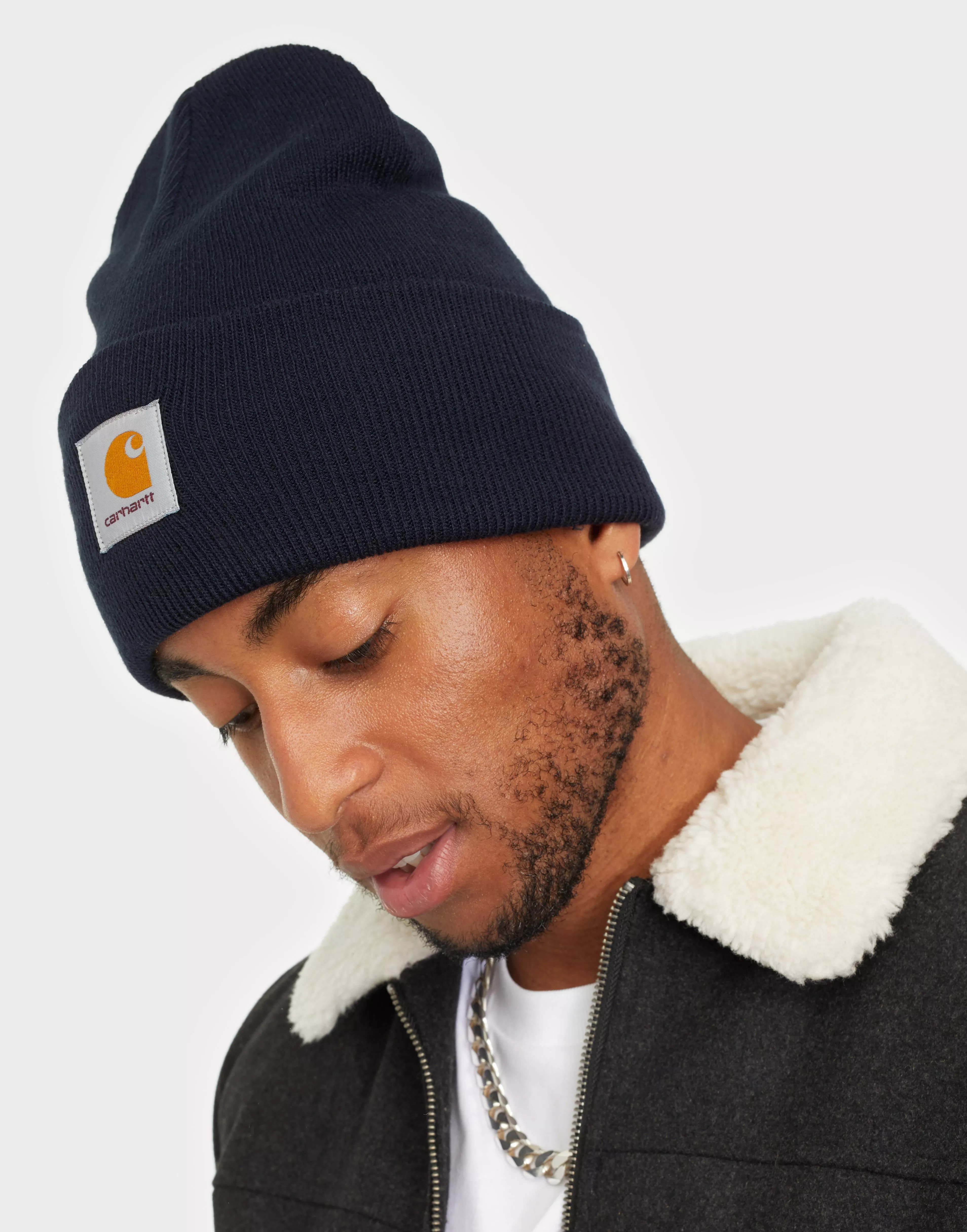 Buy Carhartt WIP Acrylic Watch Hat Dark Navy NLYMAN