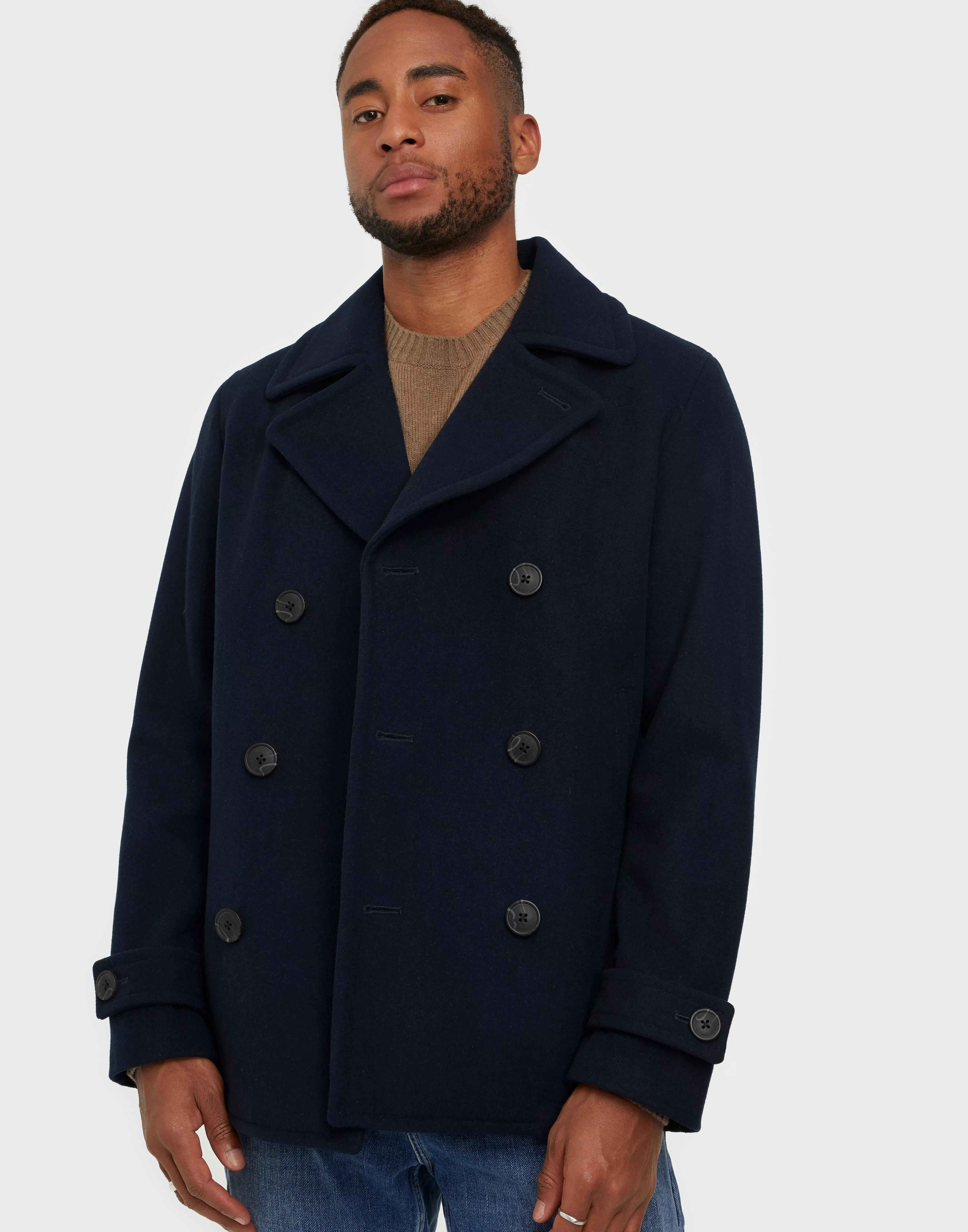 Selected 2025 homme peacoat