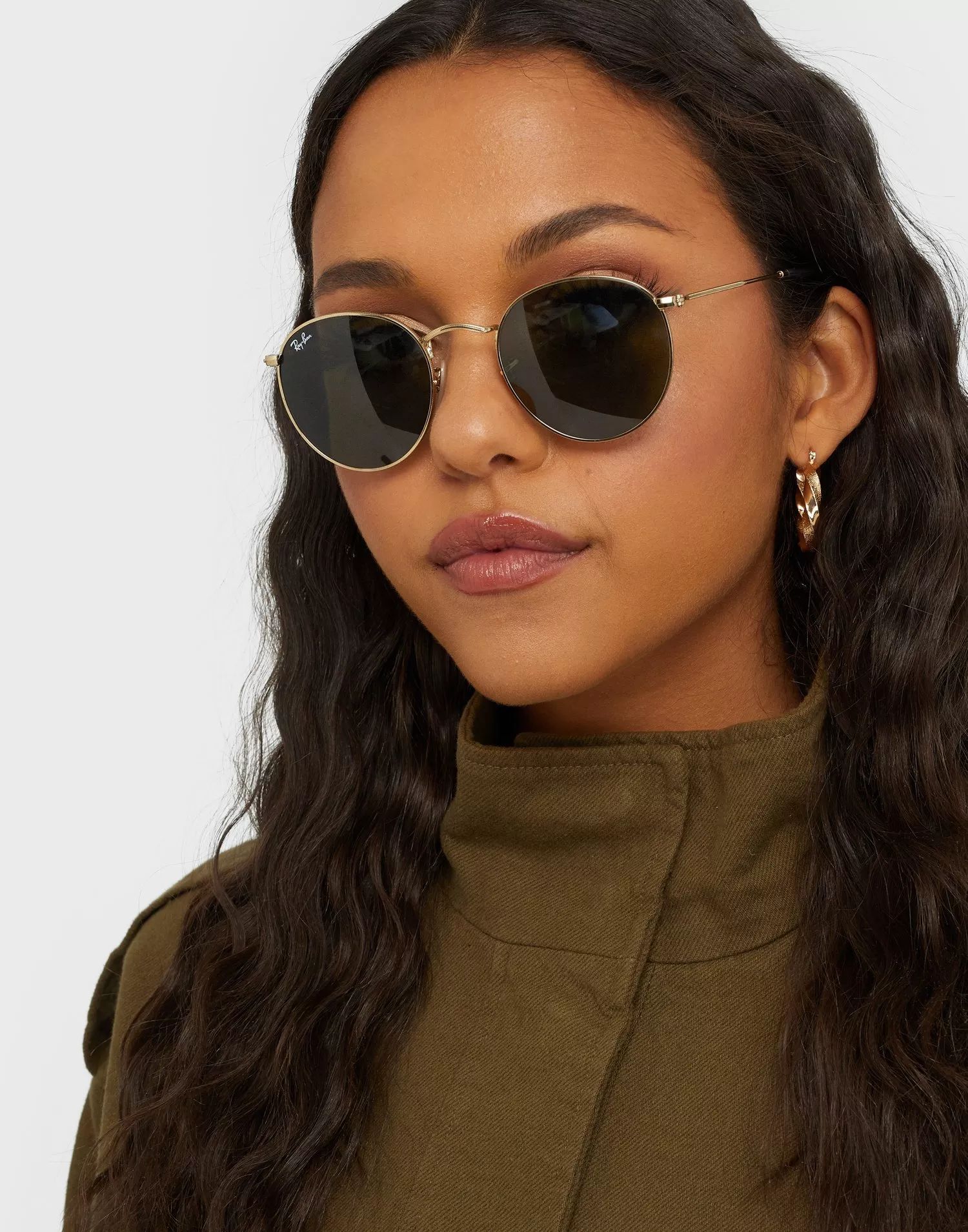 Ray ban store round metal womens