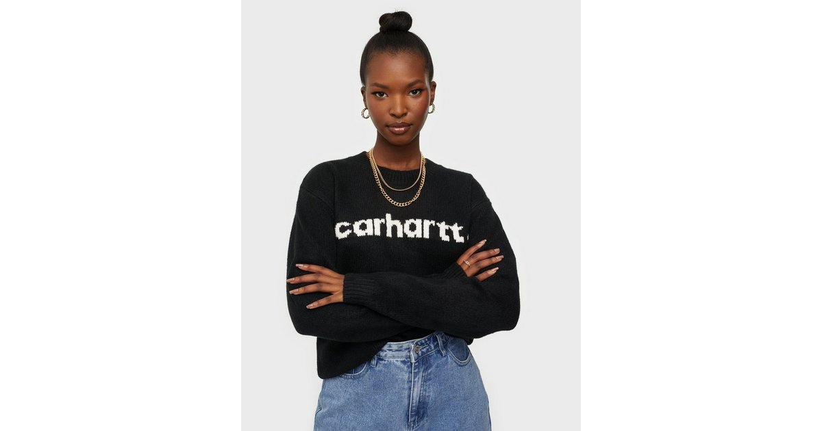 Carhartt w 2024 typeface sweater