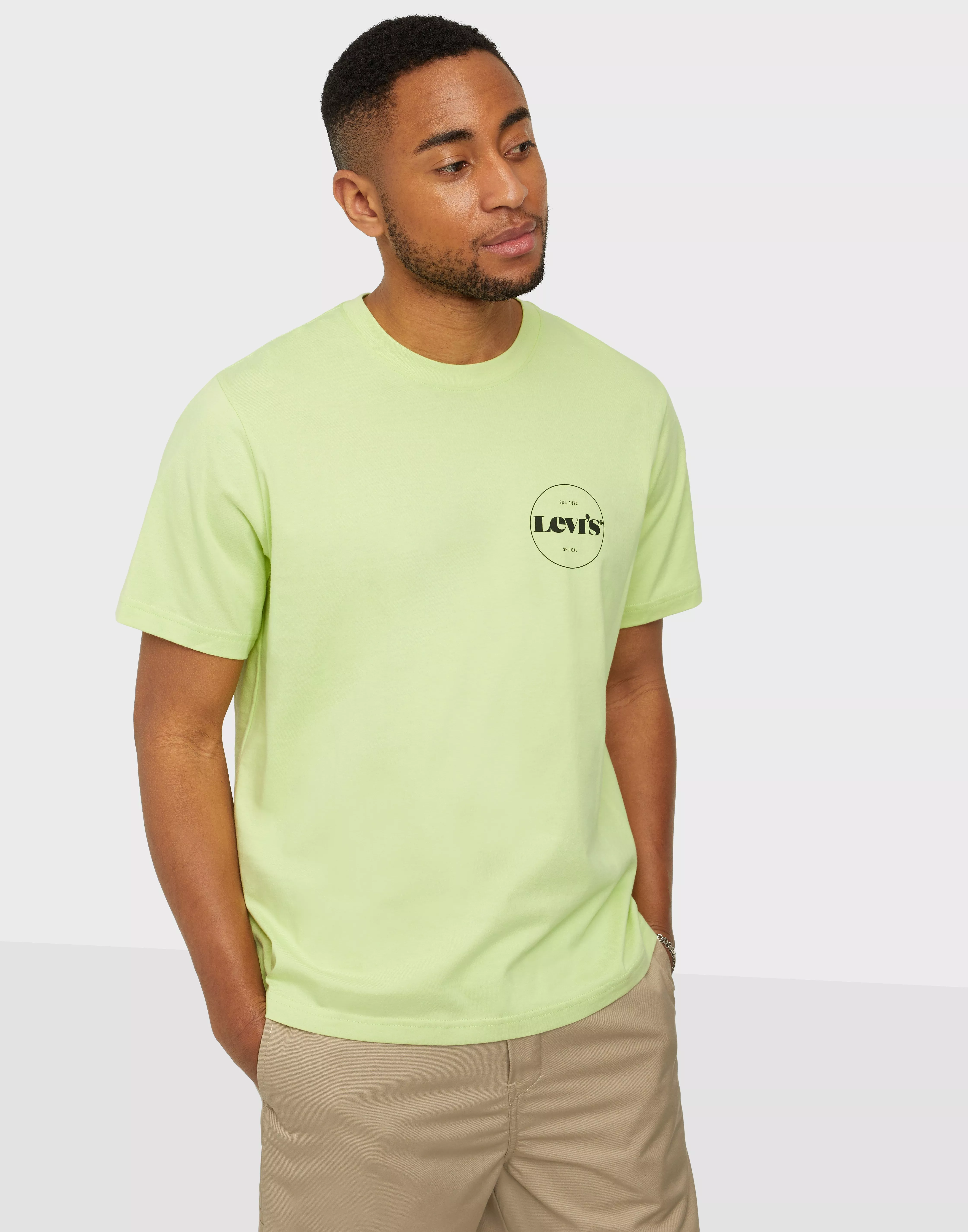 Levis green cheap t shirt