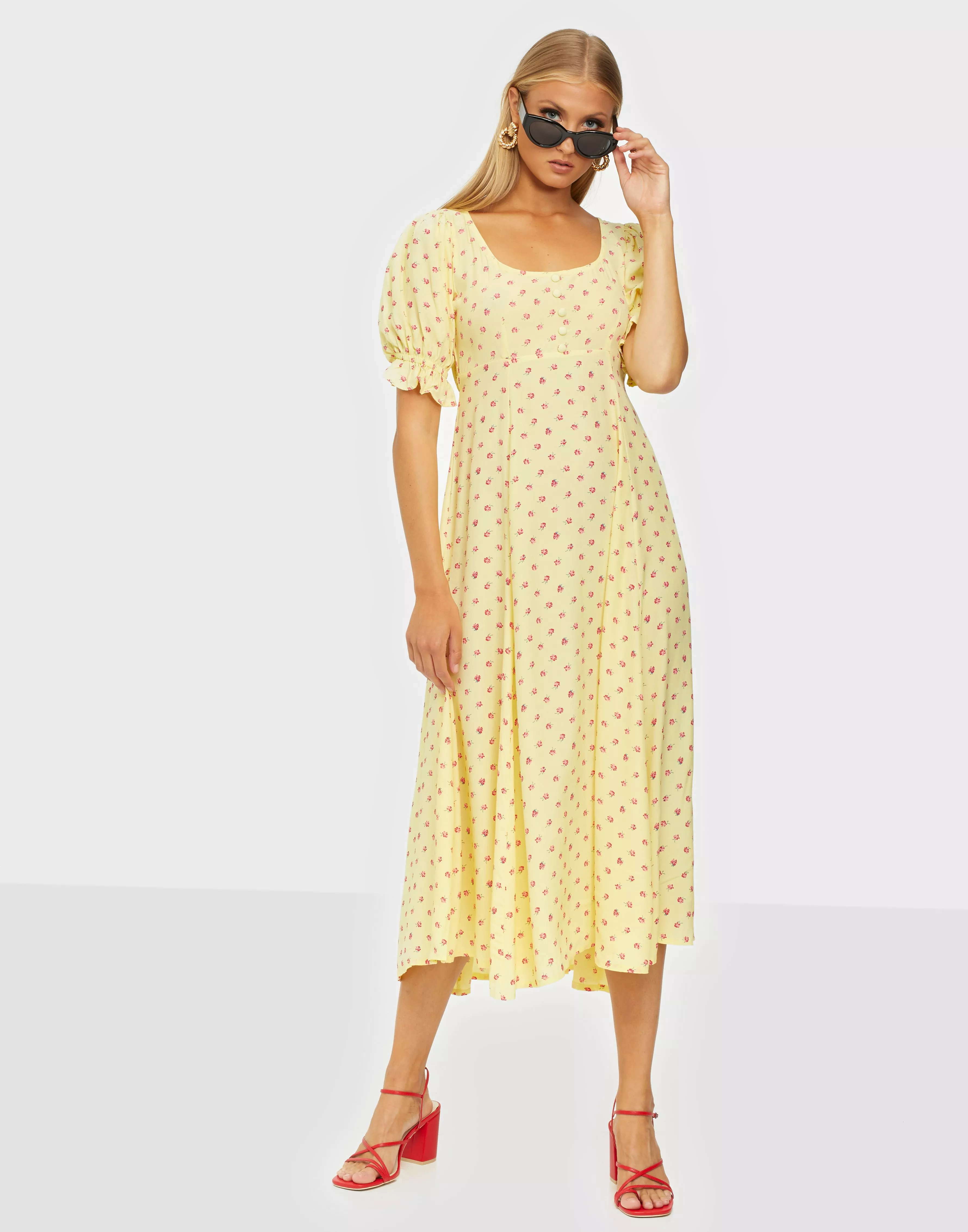 Faithfull the store brand midi dress