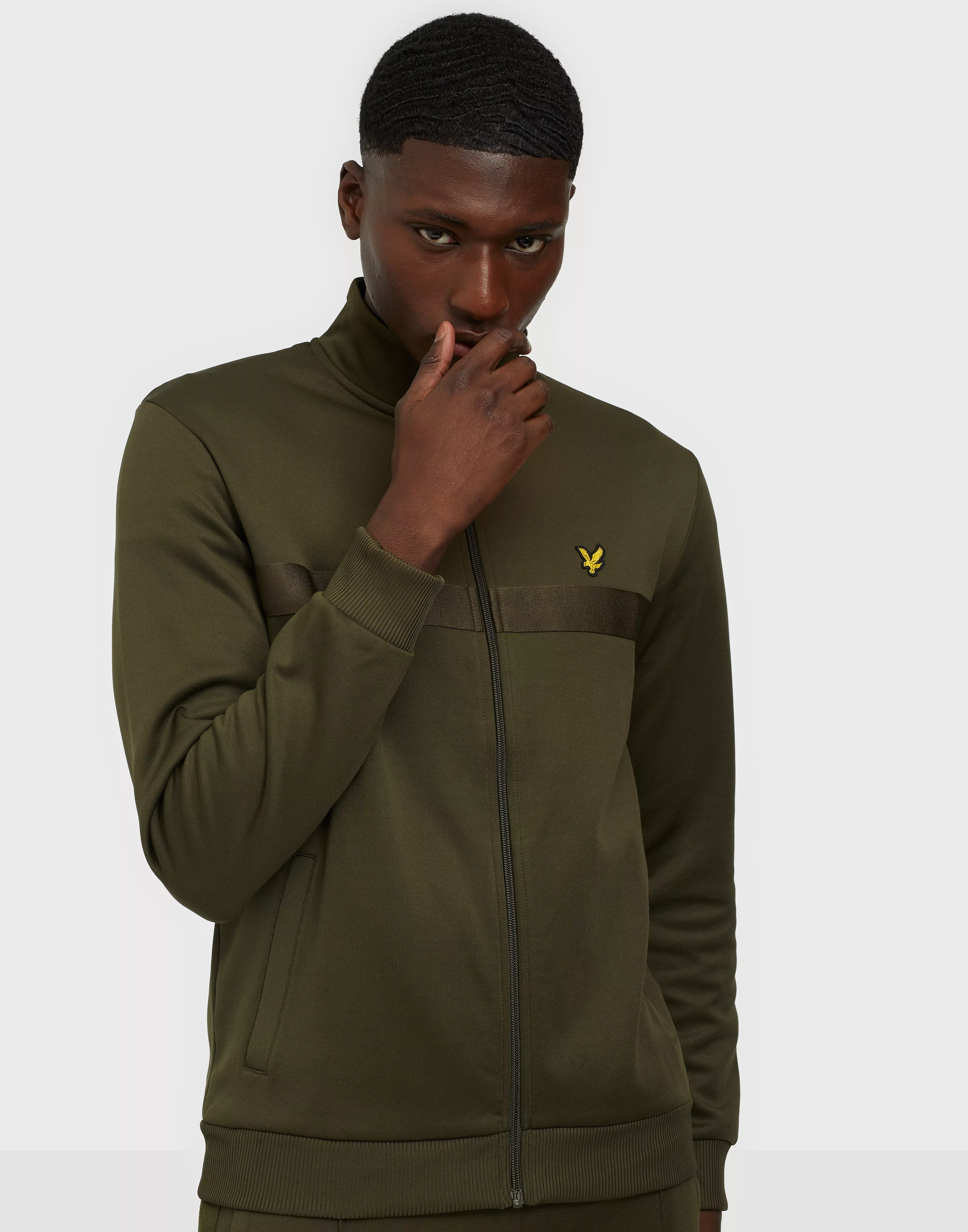 Lyle and scott track on sale top