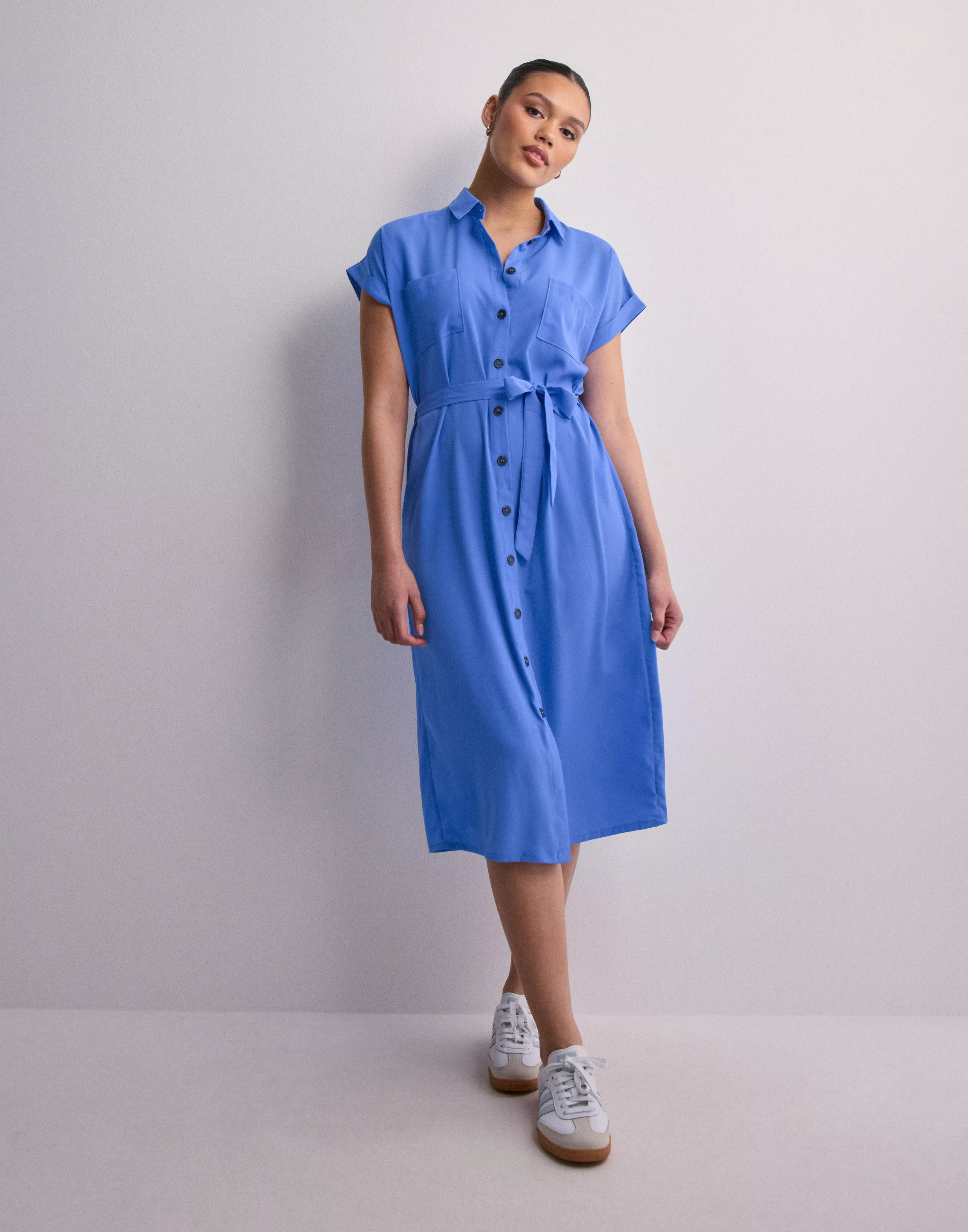 ONLHANNOVER - Ultramarine WV DRESS S/S NOOS Only Buy SHIRT