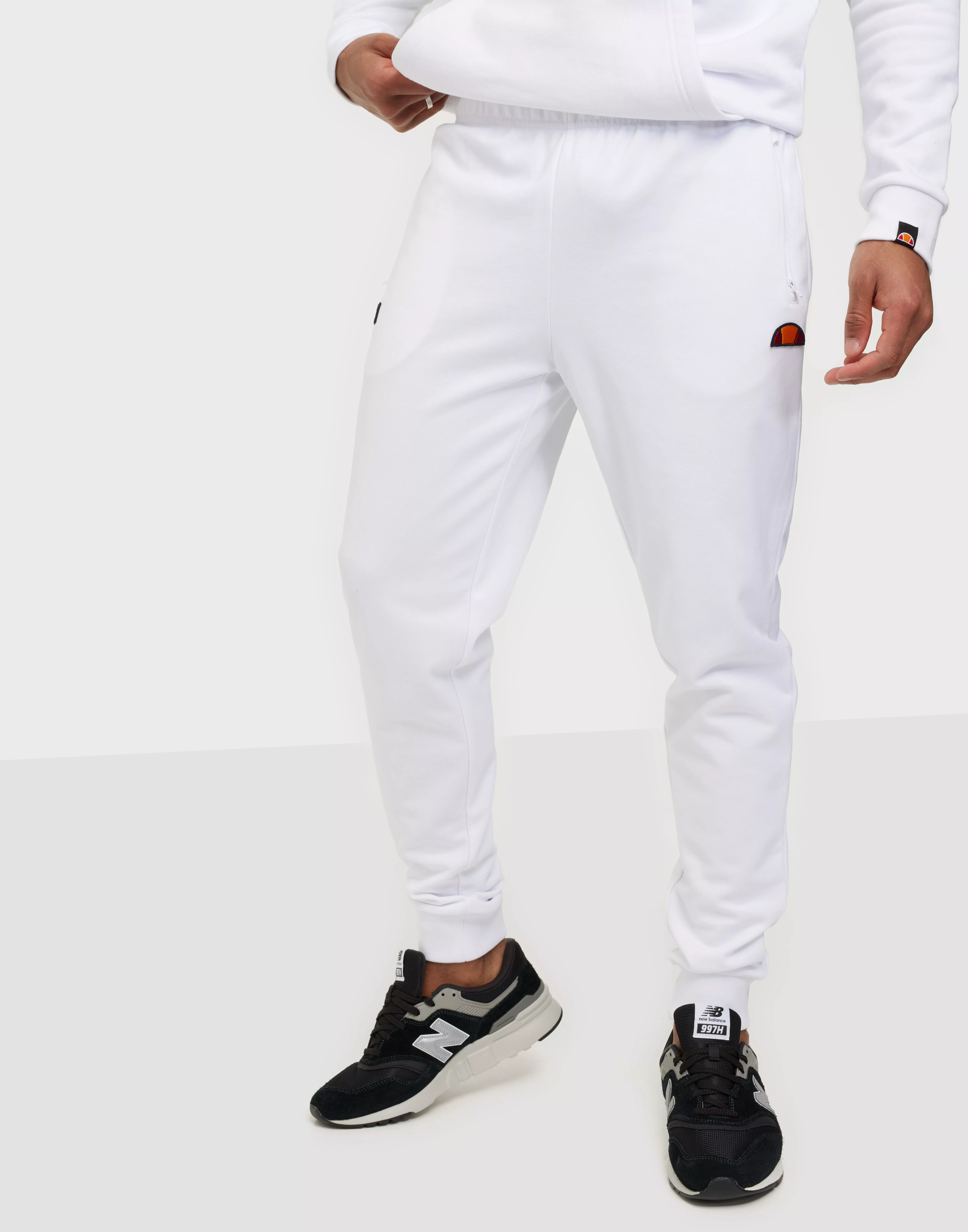 Ellesse discount white joggers