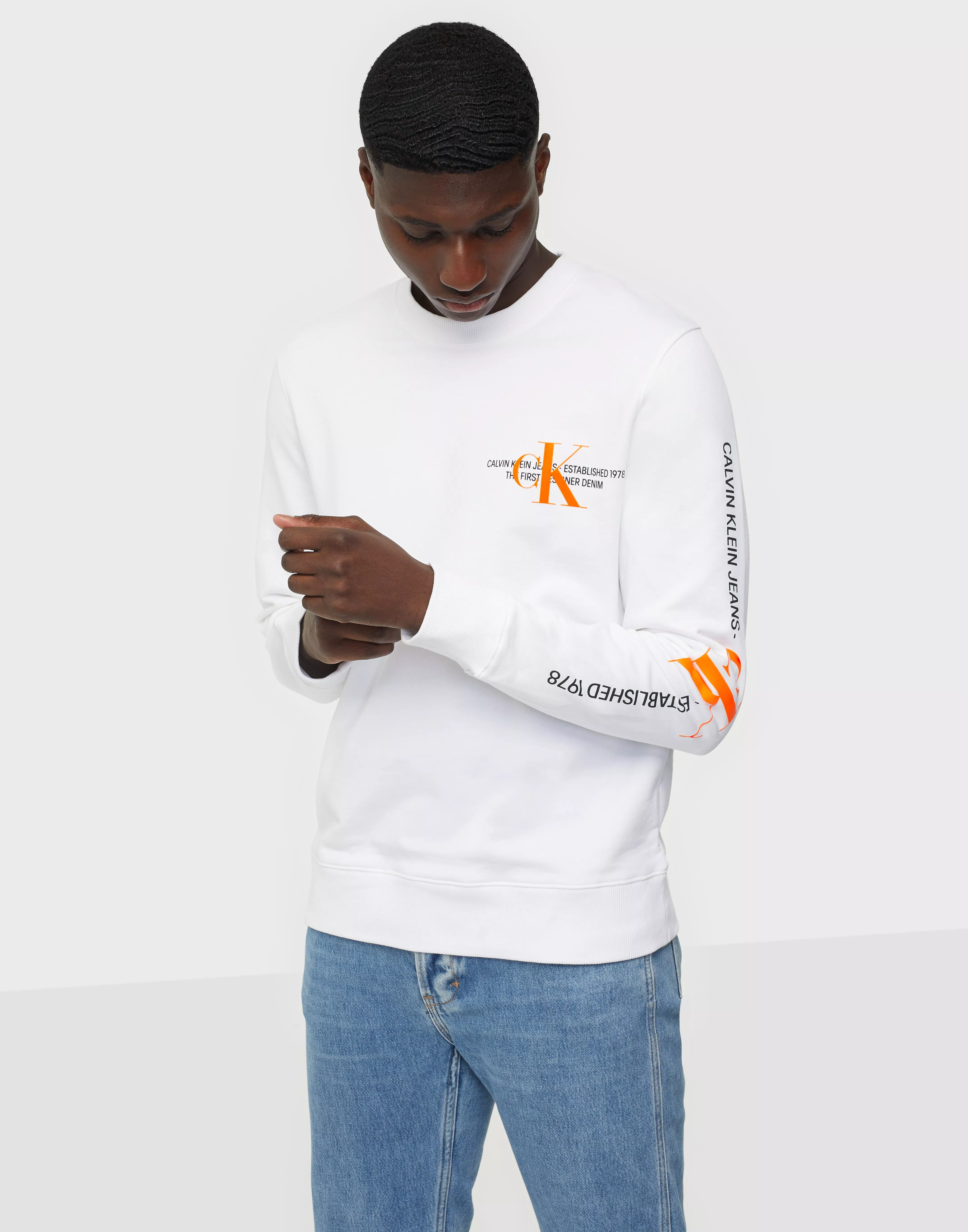 Urban ck cheap logo sweatshirt