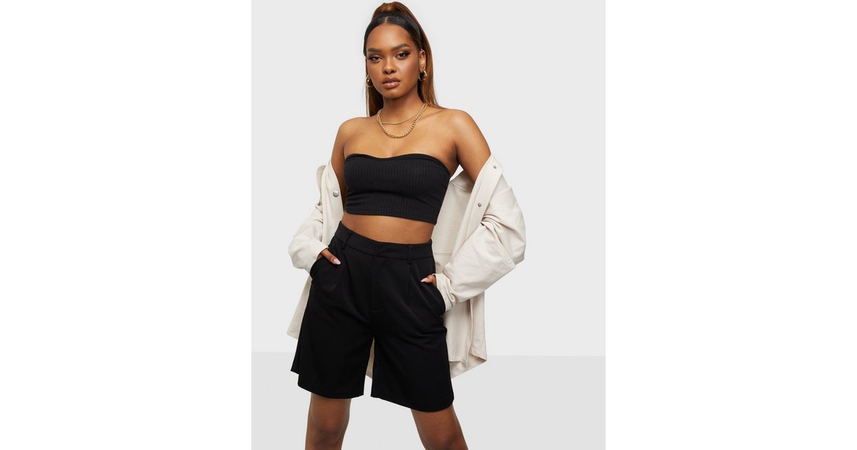 Buy Only ONLIVY TAILORED LONG SHORTS TLR - Silver Lining