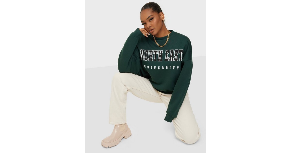 printed chunky sweat