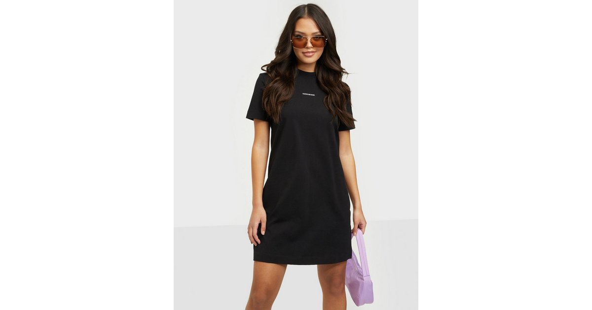 Calvin Klein Micro Logo T-shirt Dress - Midi dresses 