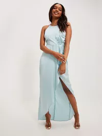 Drapy Satin Gown