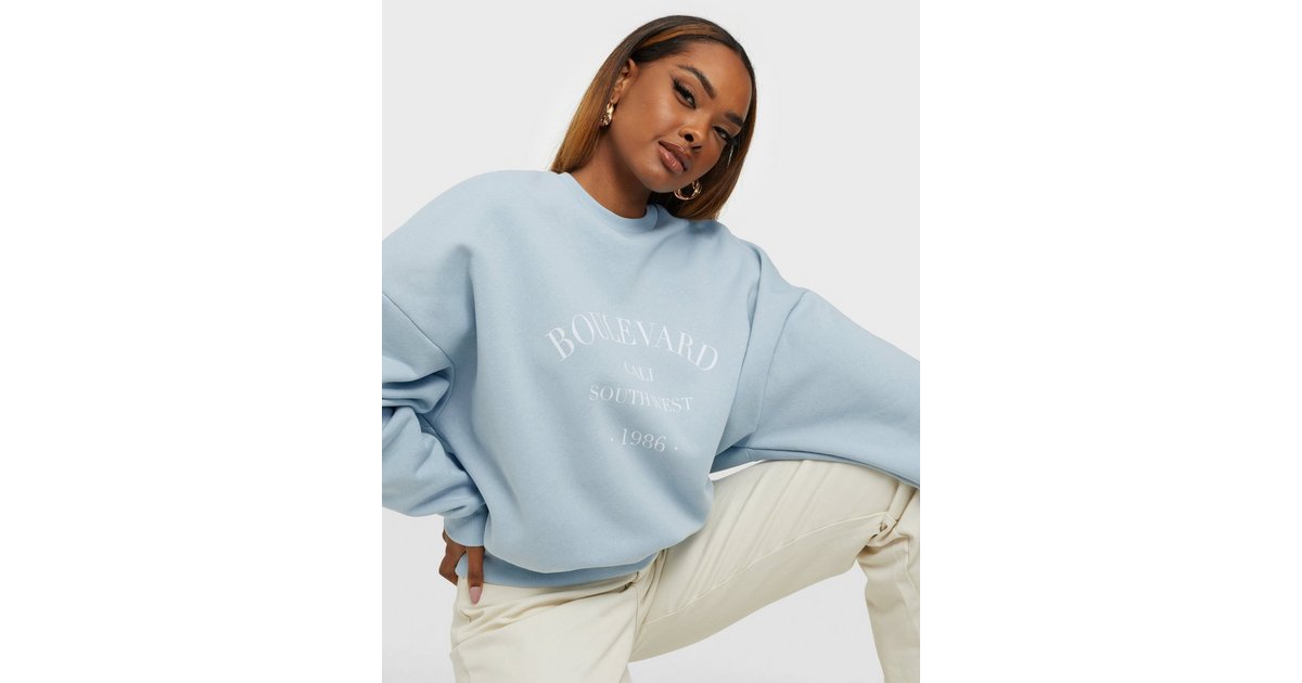 printed chunky sweat