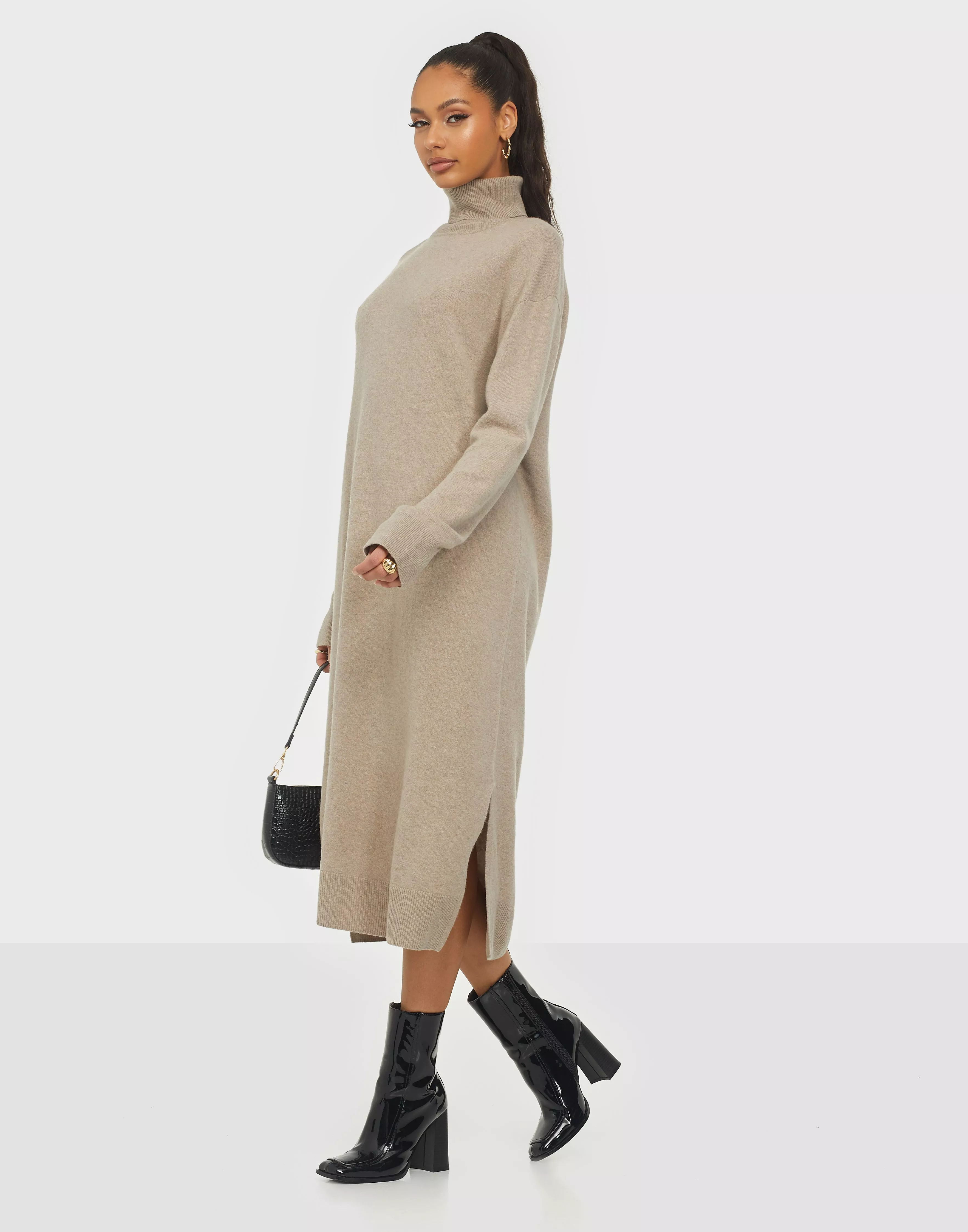 Buy Samsøe Samsøe Amaris dress 12758 - Grey | Nelly.com