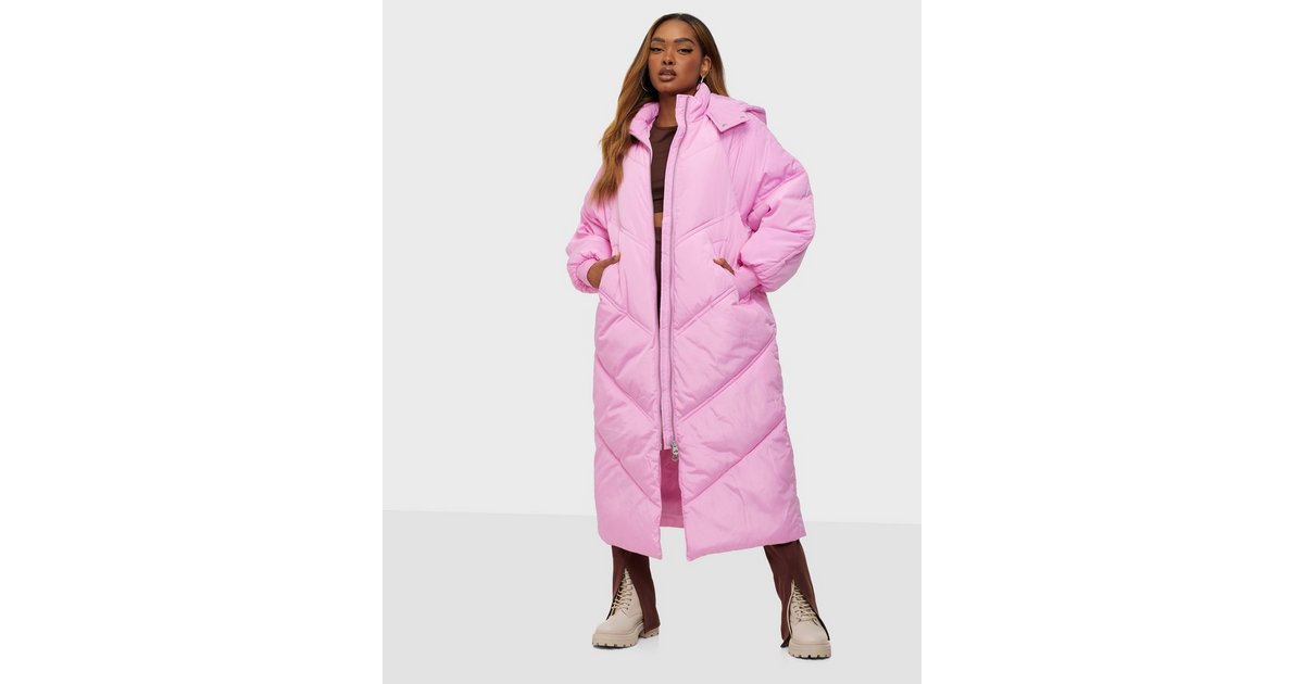 Target long puffer outlet coat