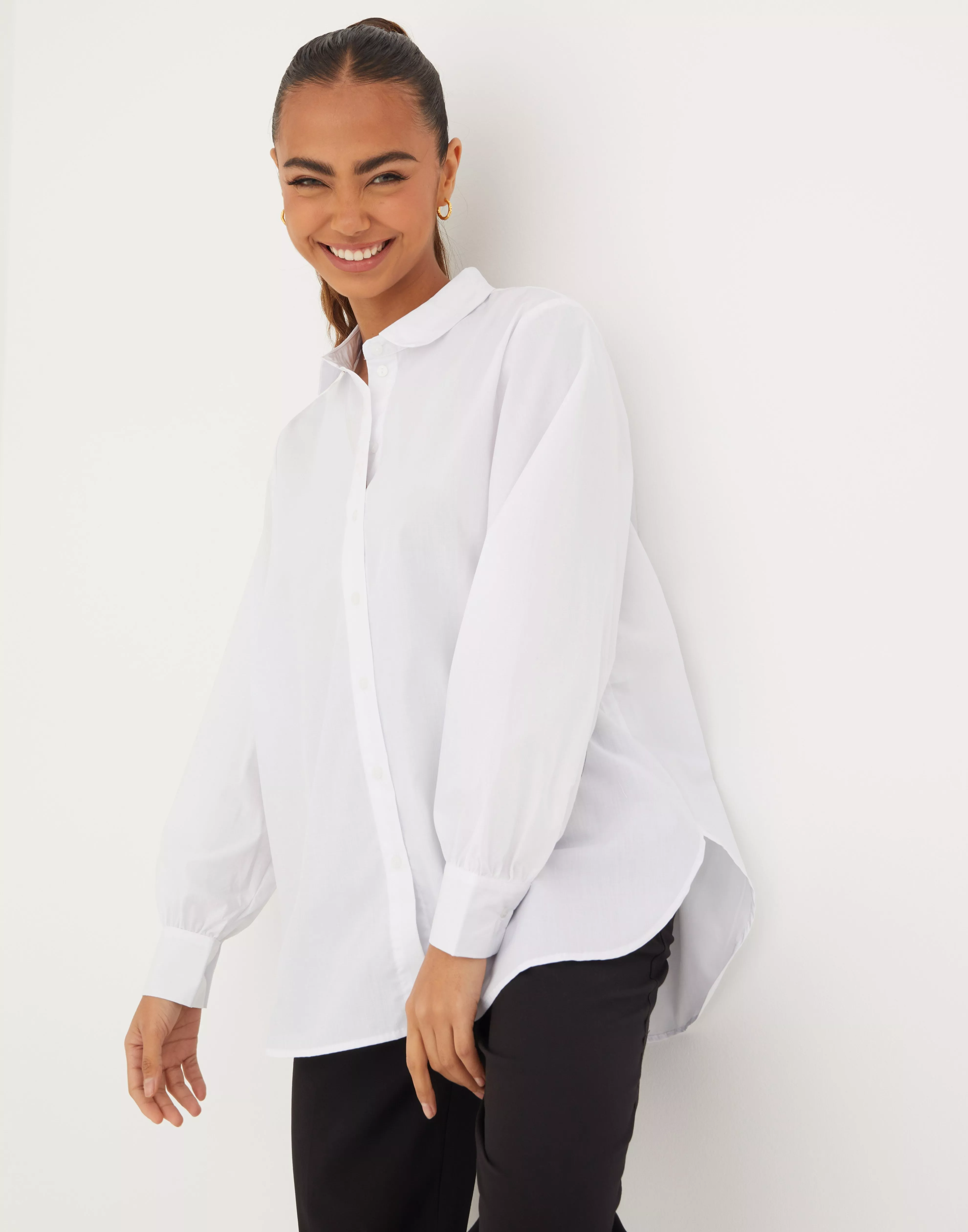 Fremskridt aritmetik Jeg klager Buy Vero Moda VMELLA L/S BASIC SHIRT NOOS - Bright White | Nelly.com