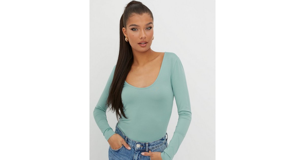 Buy NLY Trend Amazing LS Body - Blue/Green | Nelly.com
