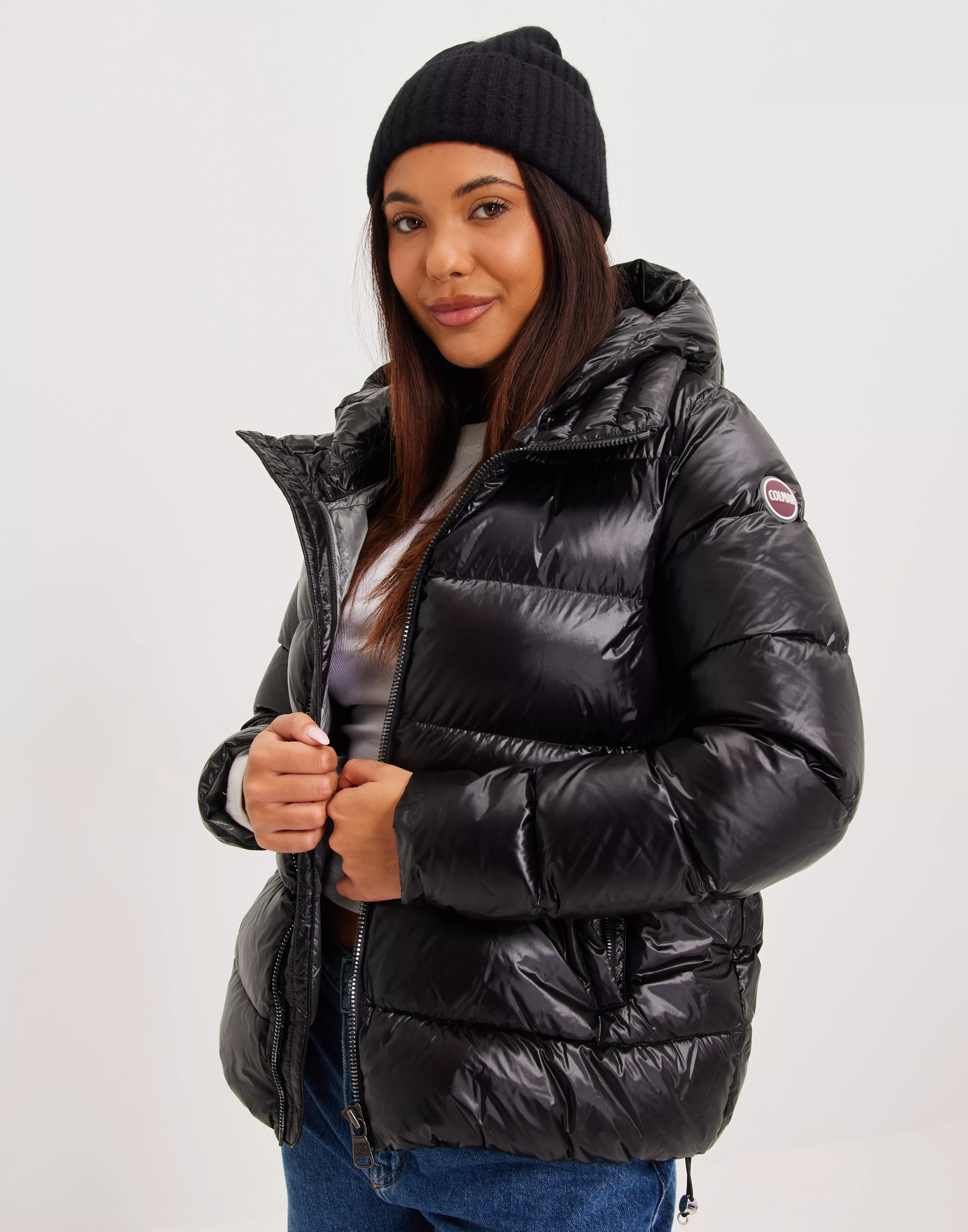 Oversize down jacket with drawstring at the bottom - Colmar