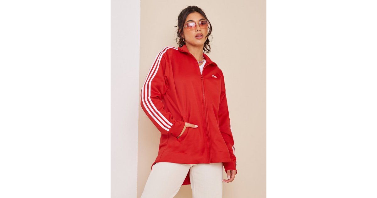 Adidas originals best sale track top red