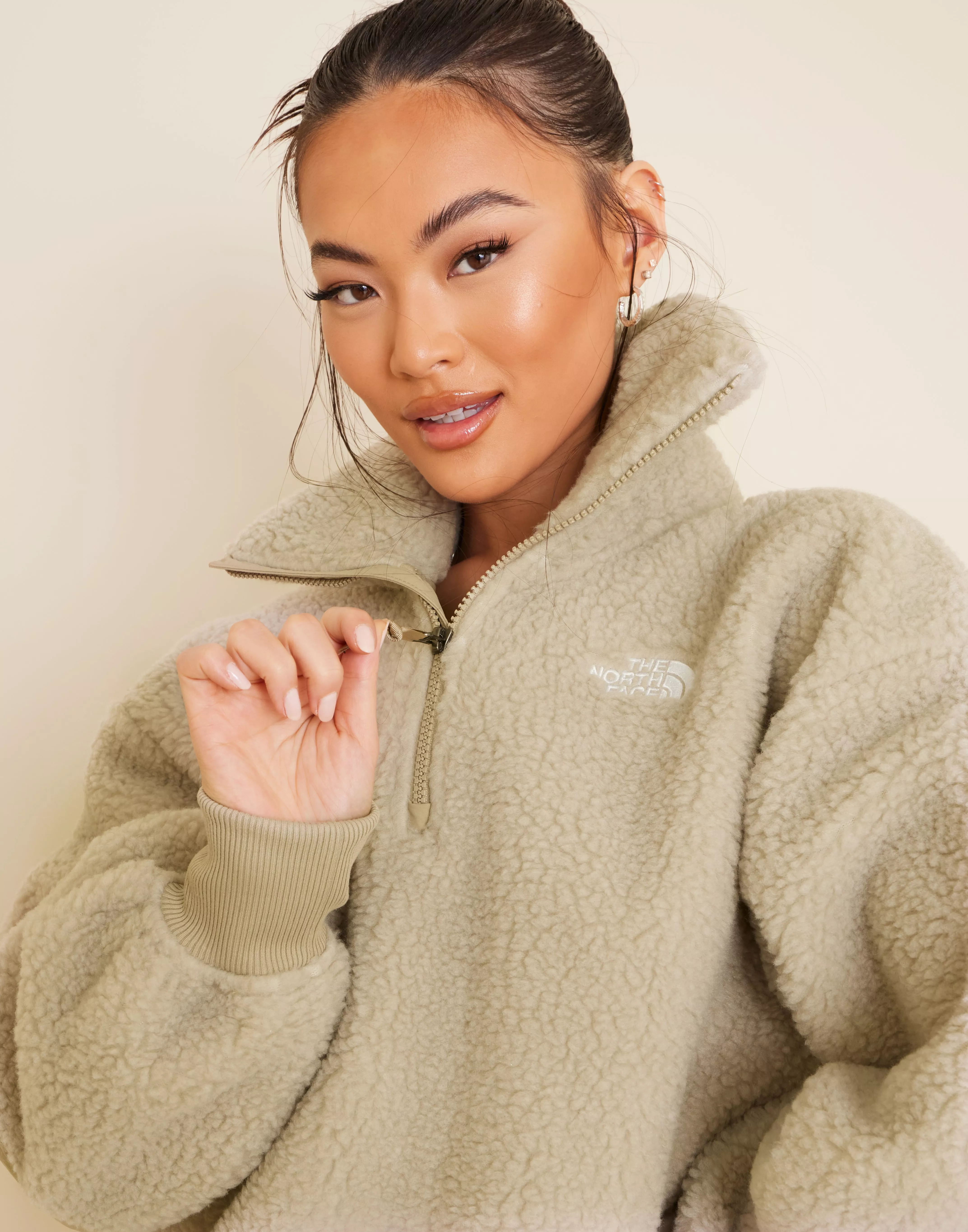 The north shop face teddy jacket