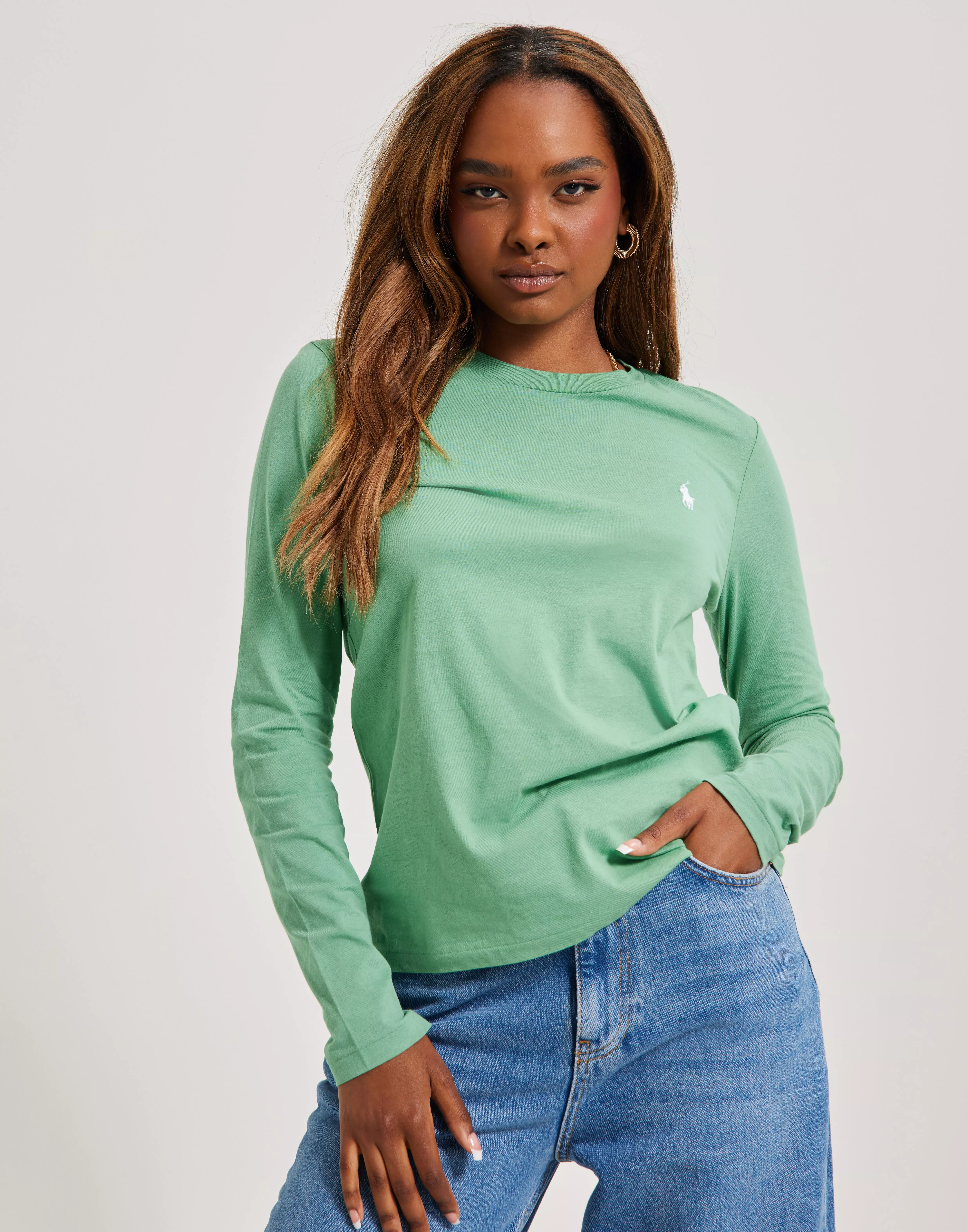 Ralph Lauren Jersey Tee - Green | Nelly.com