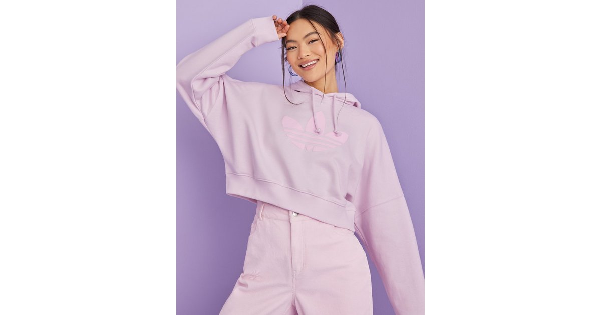 Buy Adidas Originals CROPPED HOODIE Pink Nelly