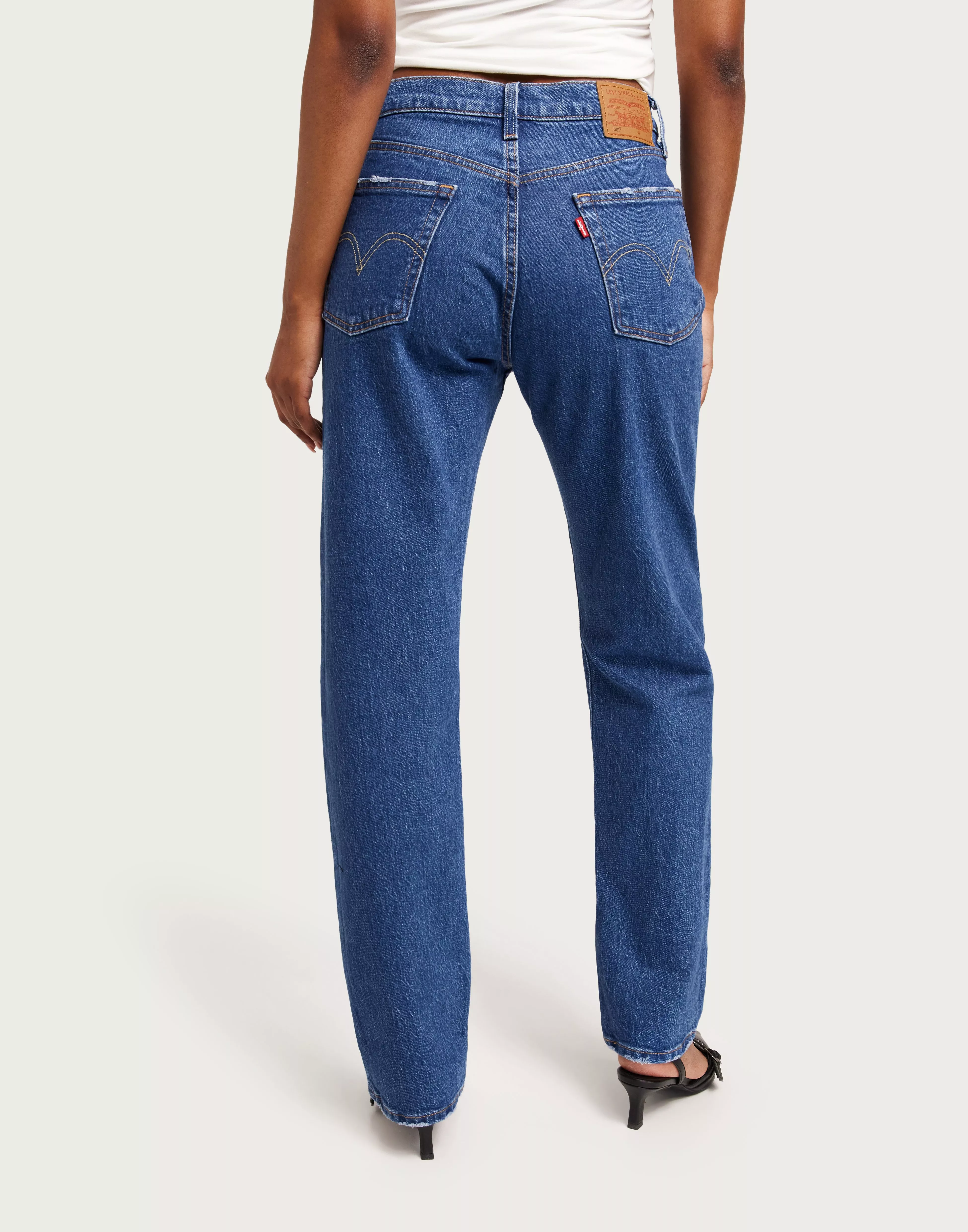 Buy Levi's 501 CROP JAZZ POP - Indigo