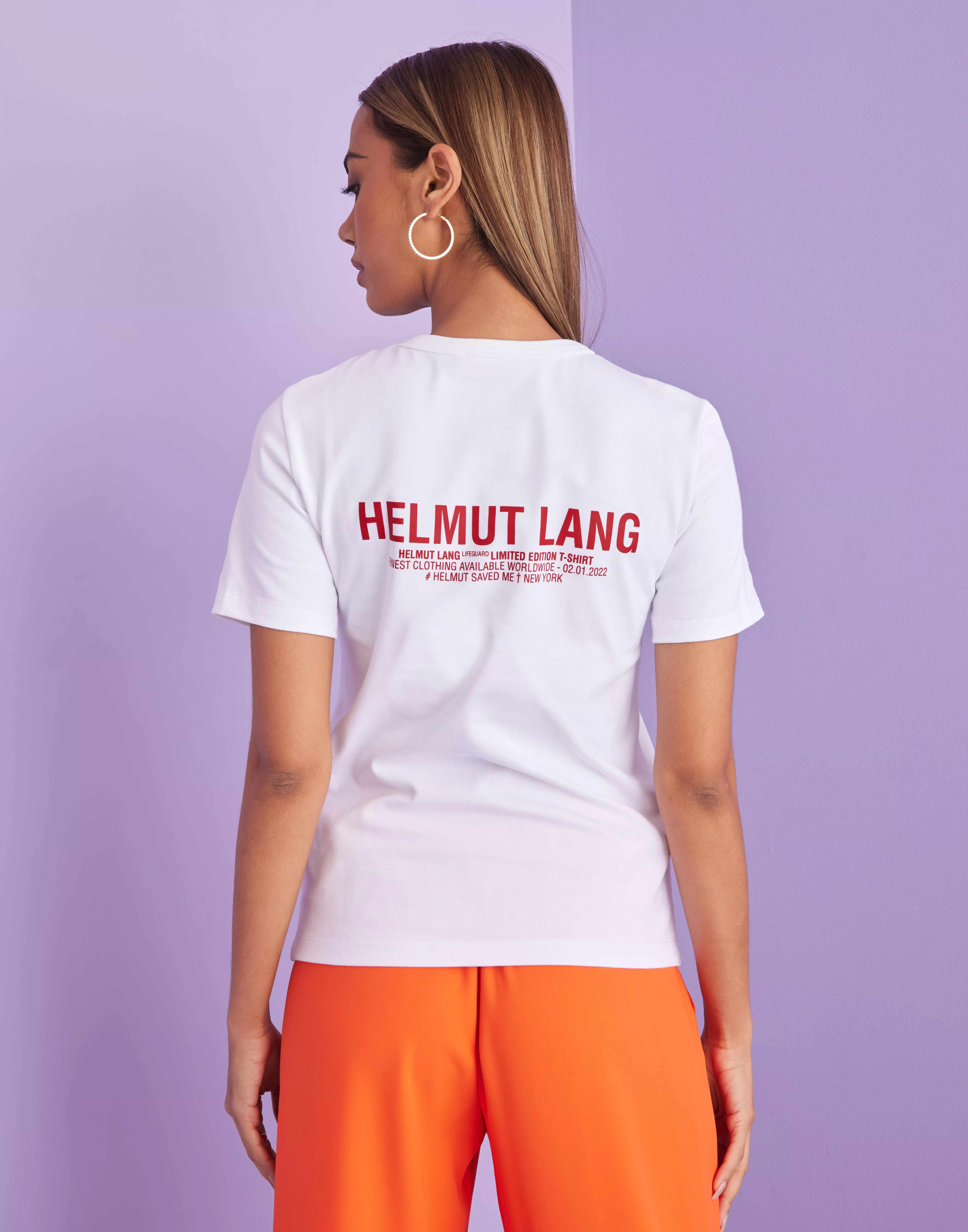 Buy Helmut Lang LIFEGUARD BABY T.LIF - White | Nelly.com