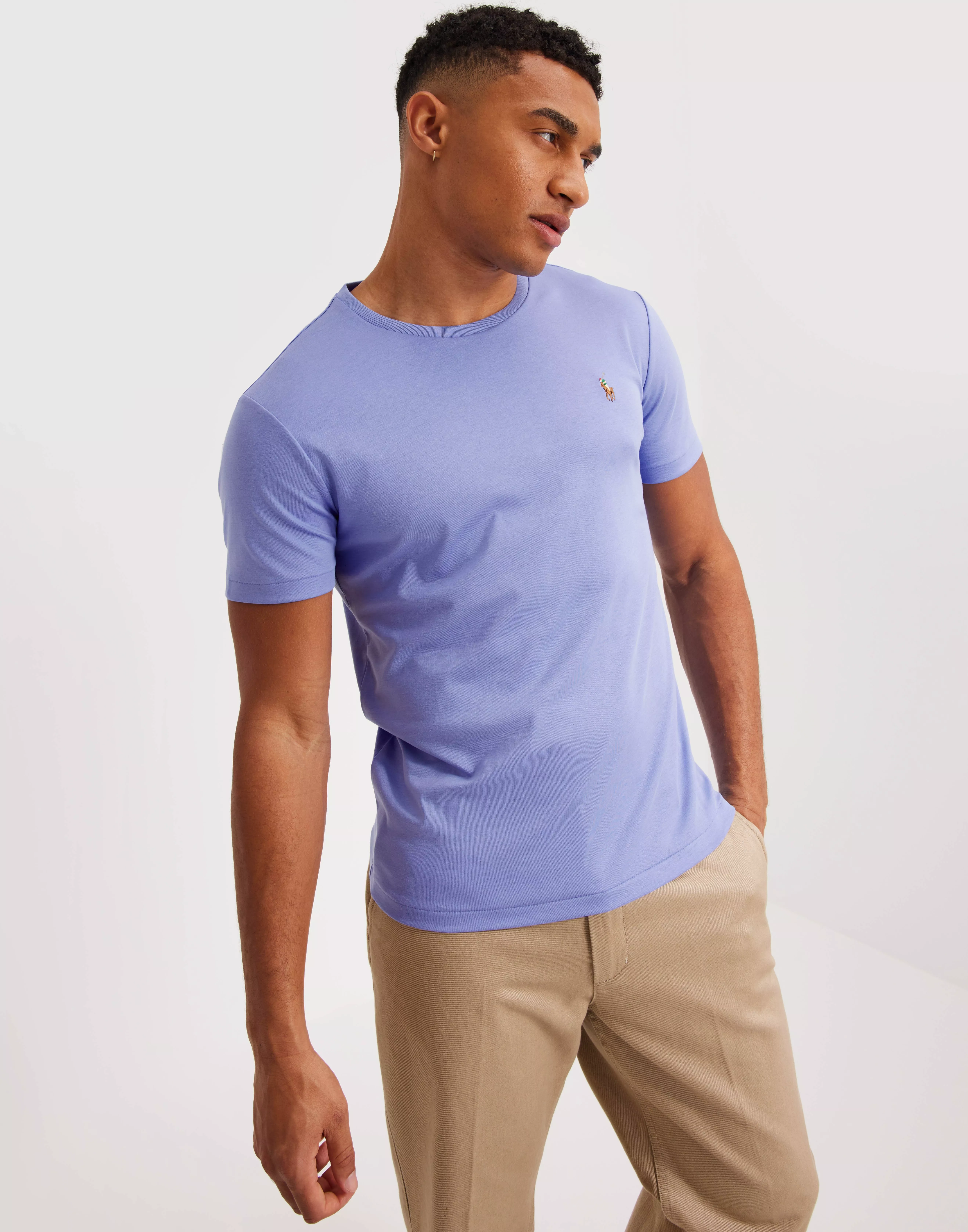 ralph lauren light blue t shirt