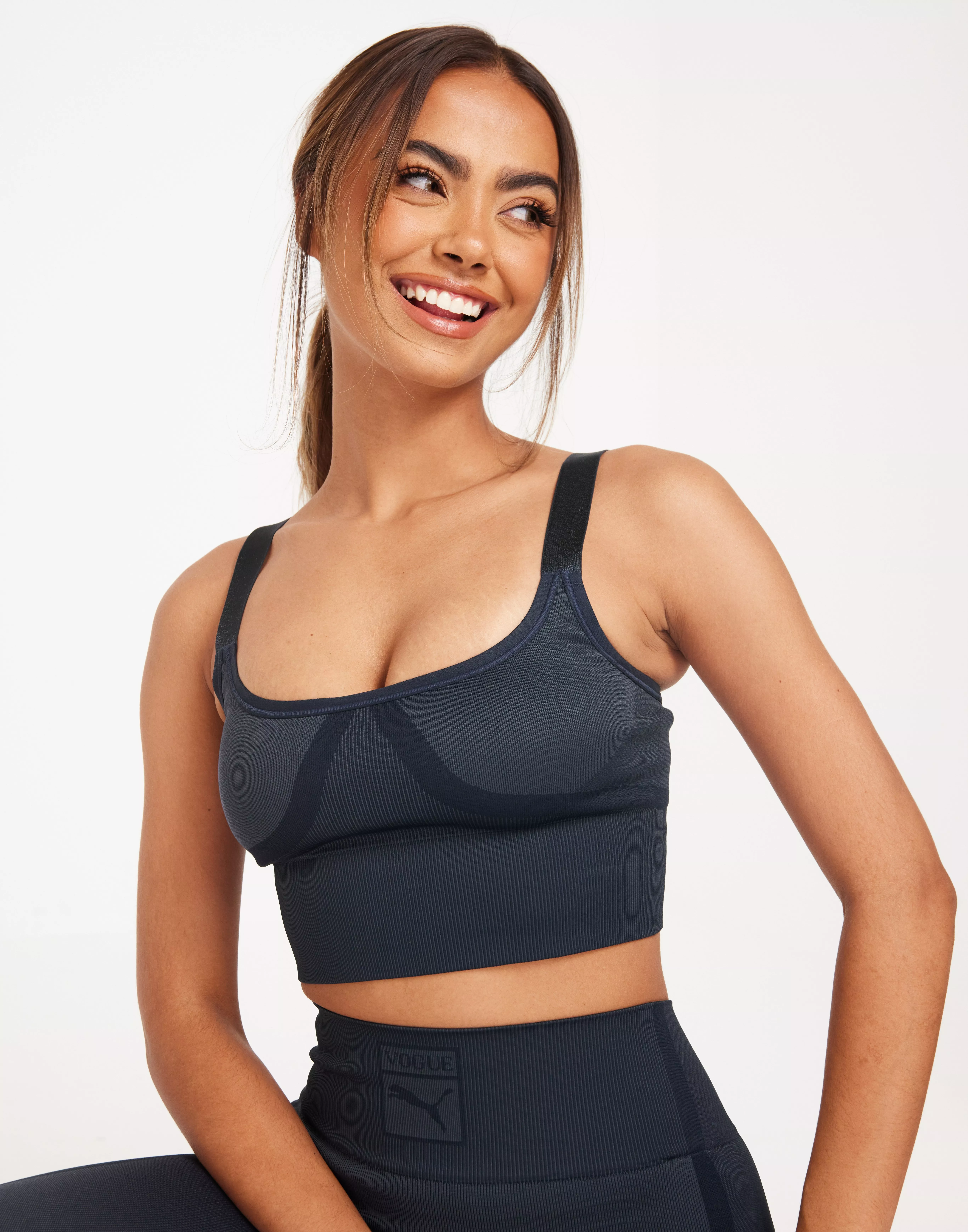 Buy Puma PUMA X VOGUE SEAMLESS BRA TOP - Blue