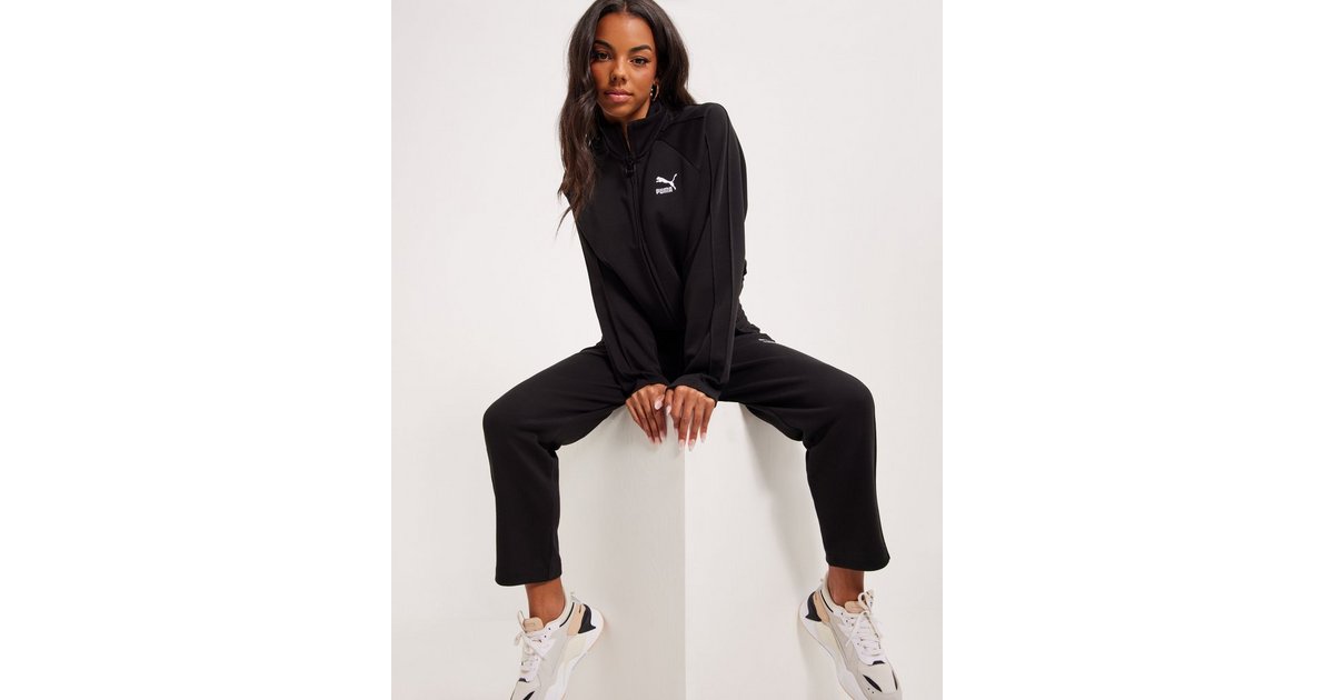 Survêtement Noir Fille Puma Fleece Sweat Suit