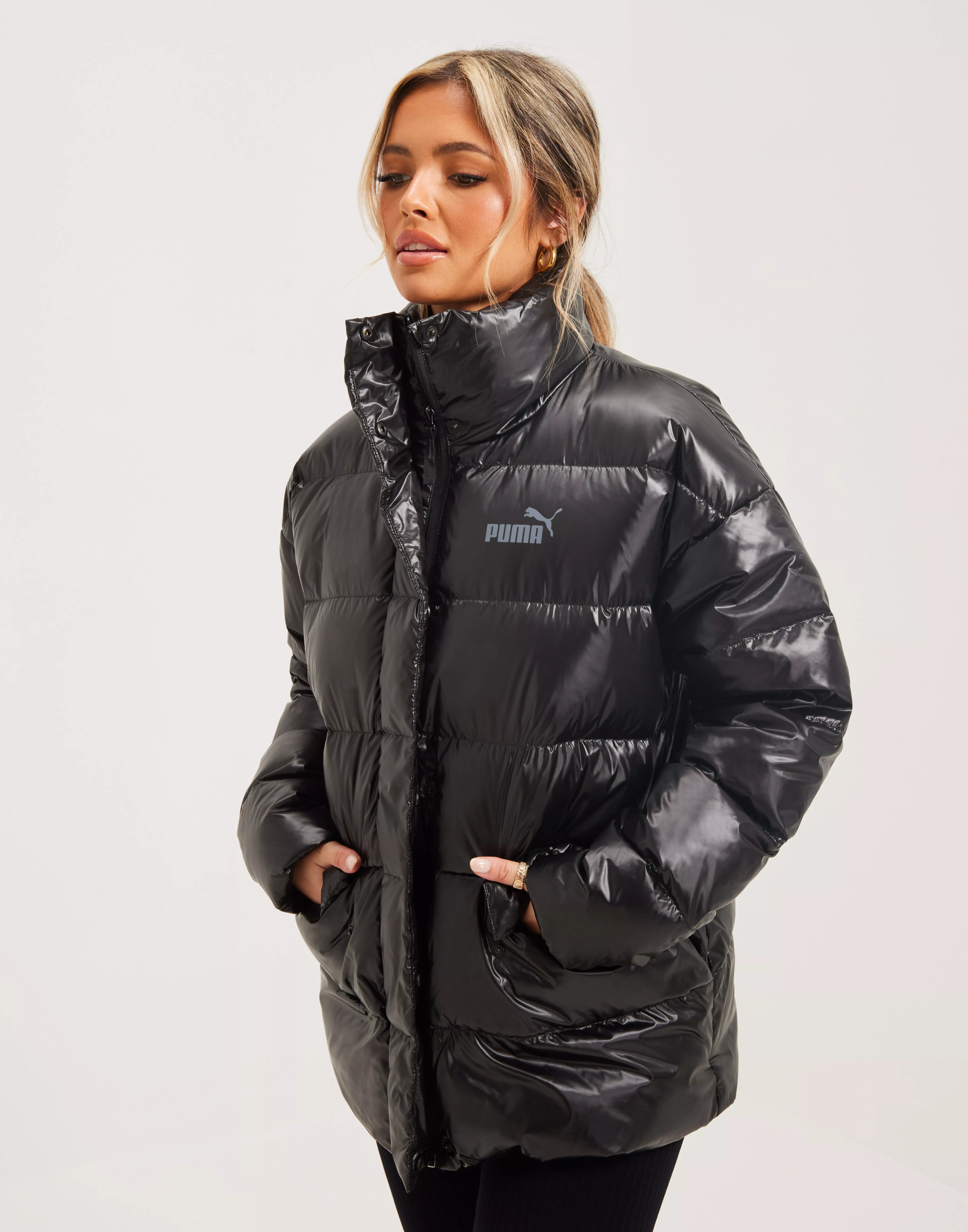 Puma STYLE DOWN PUFFER - Black Nelly.com