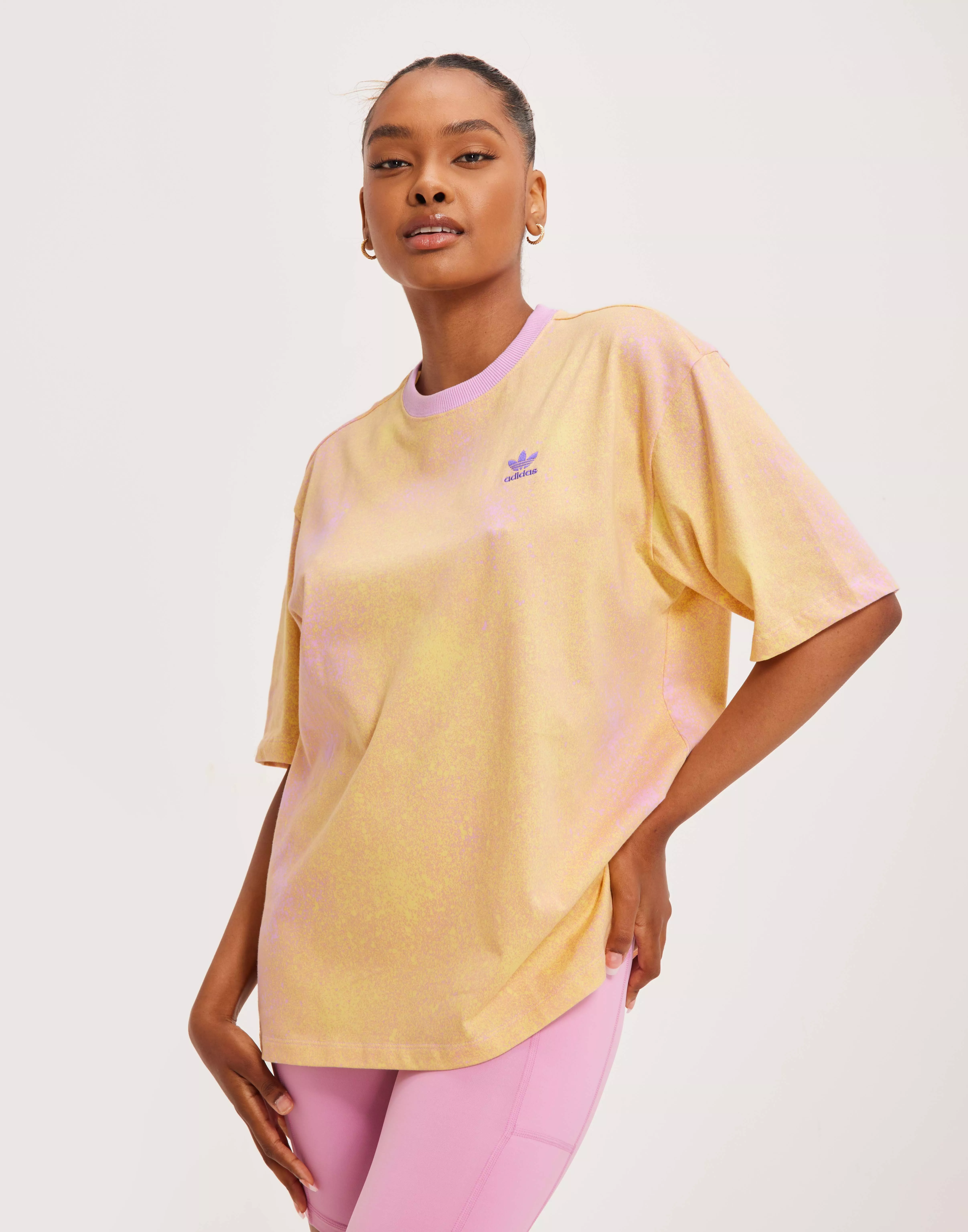 Adidas originals best sale yellow t shirt