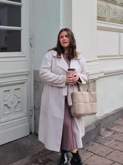 Clean Belted Coat