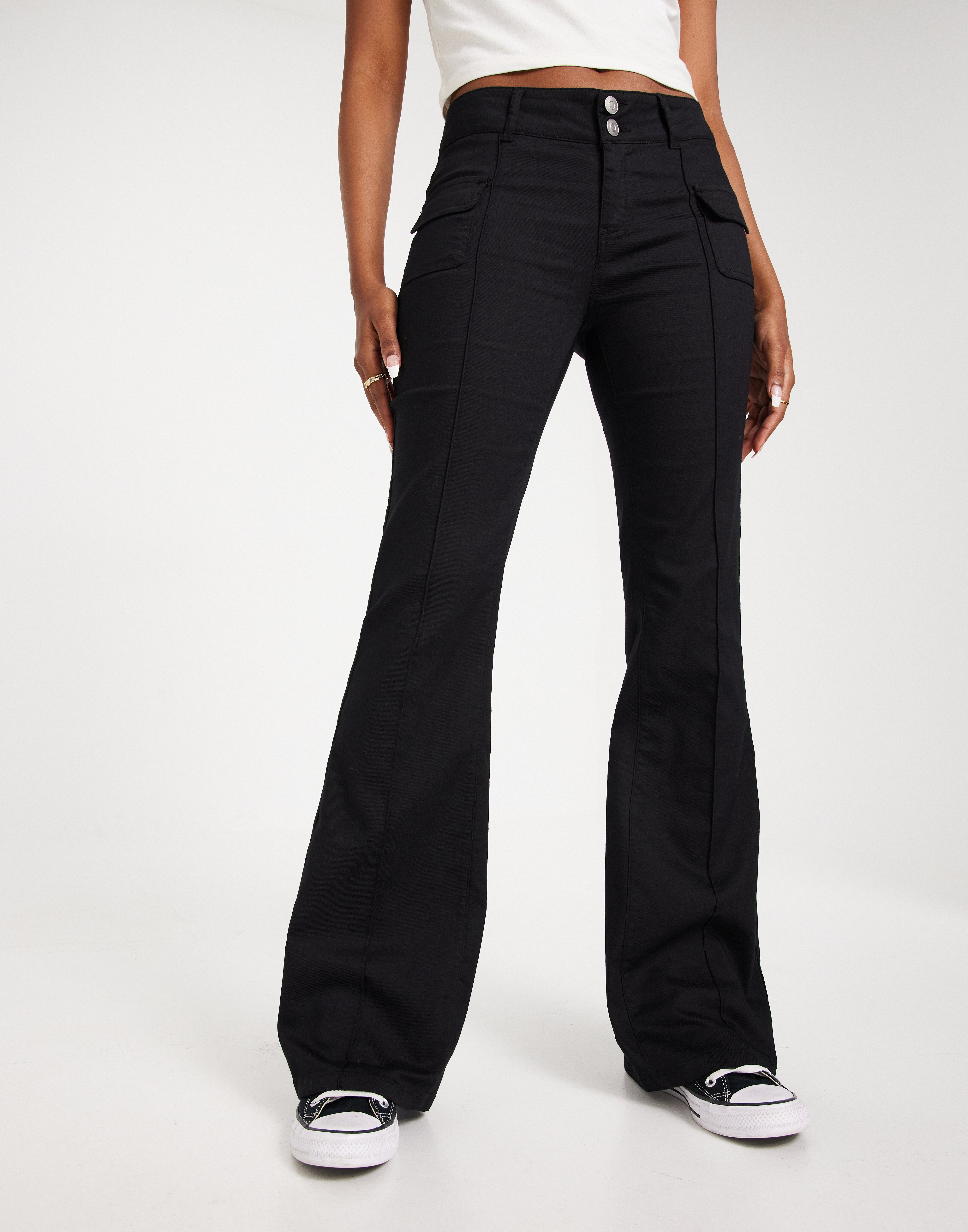 tight flare pants