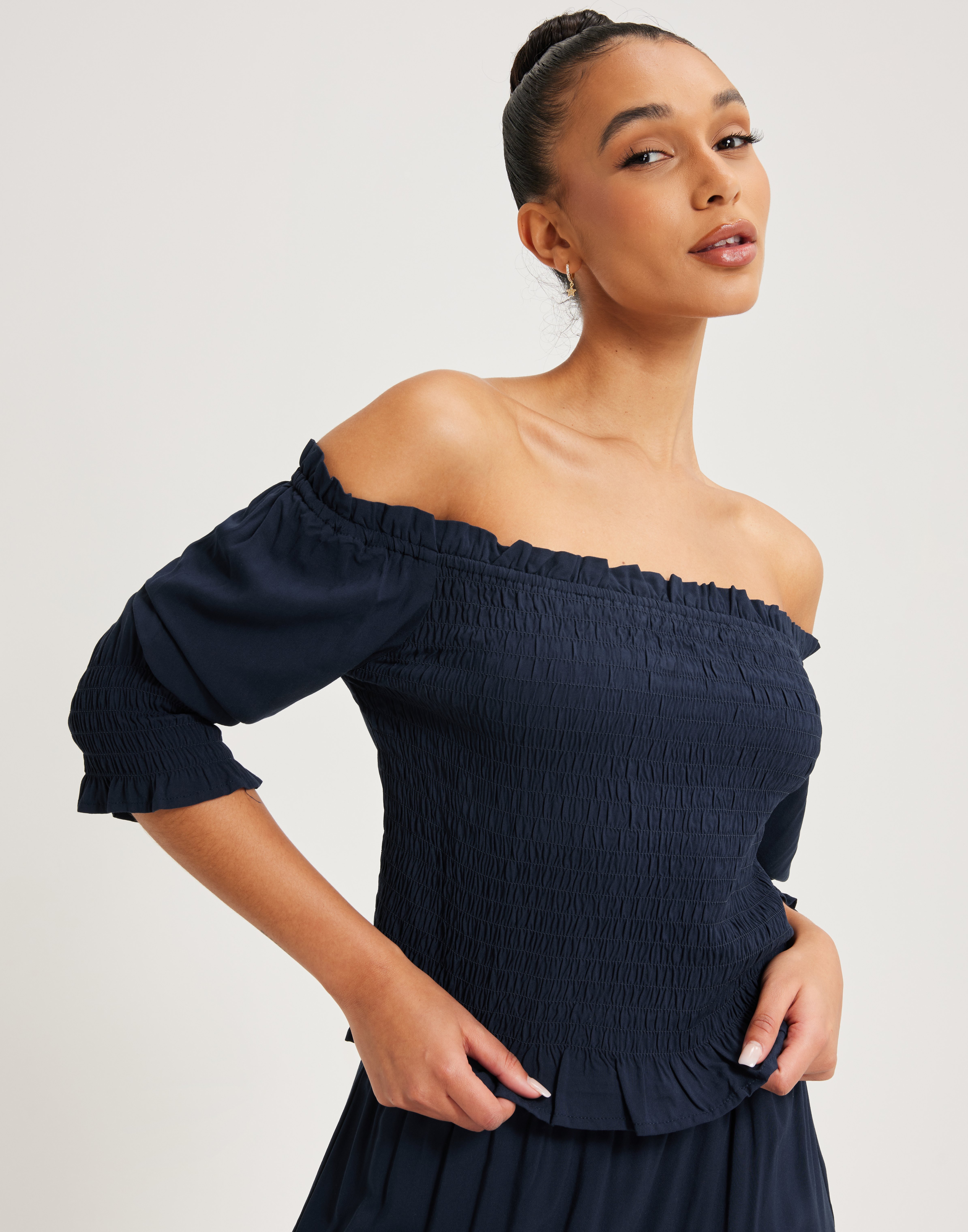 vero moda off shoulder dress