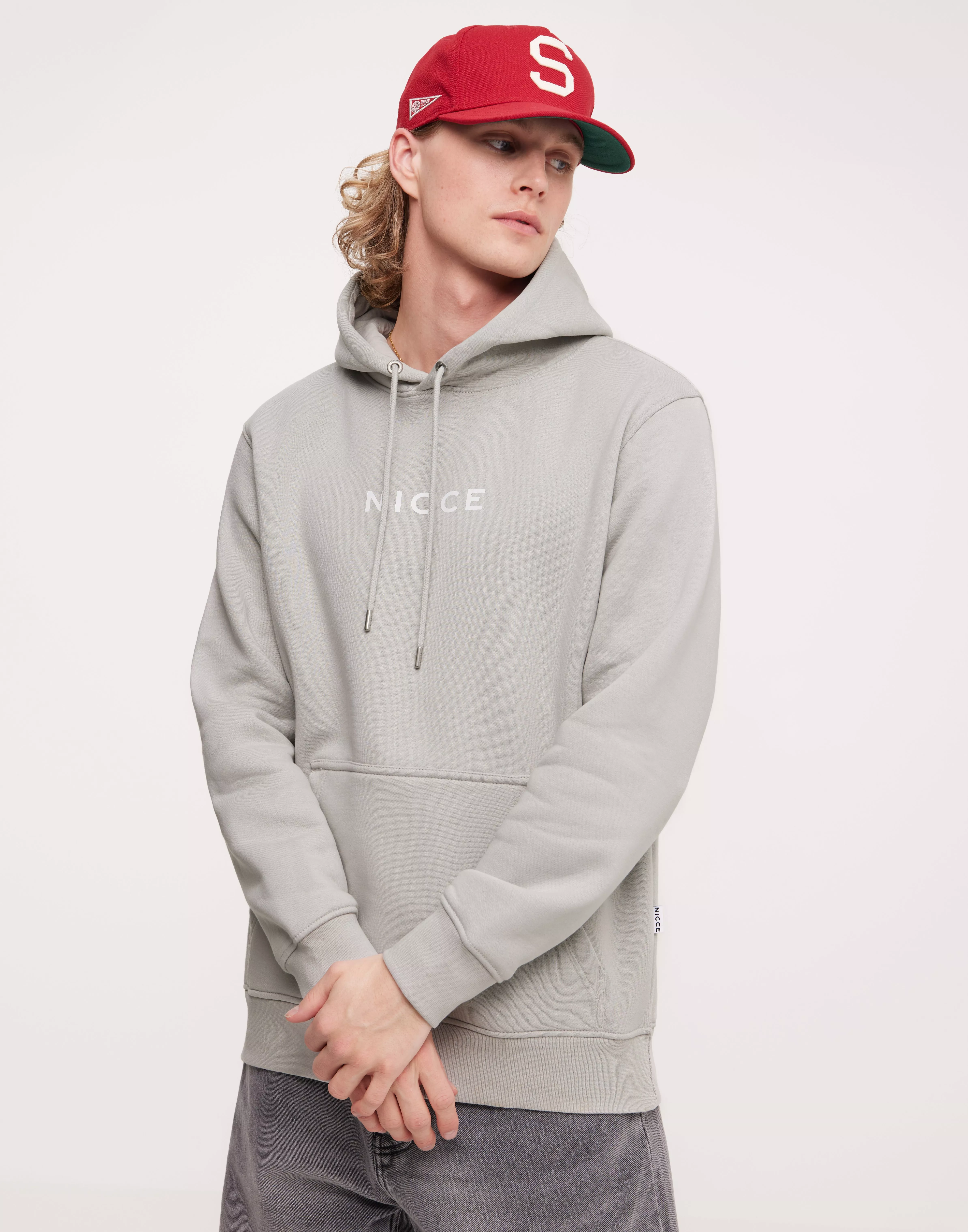 Nicce shop grey hoodie