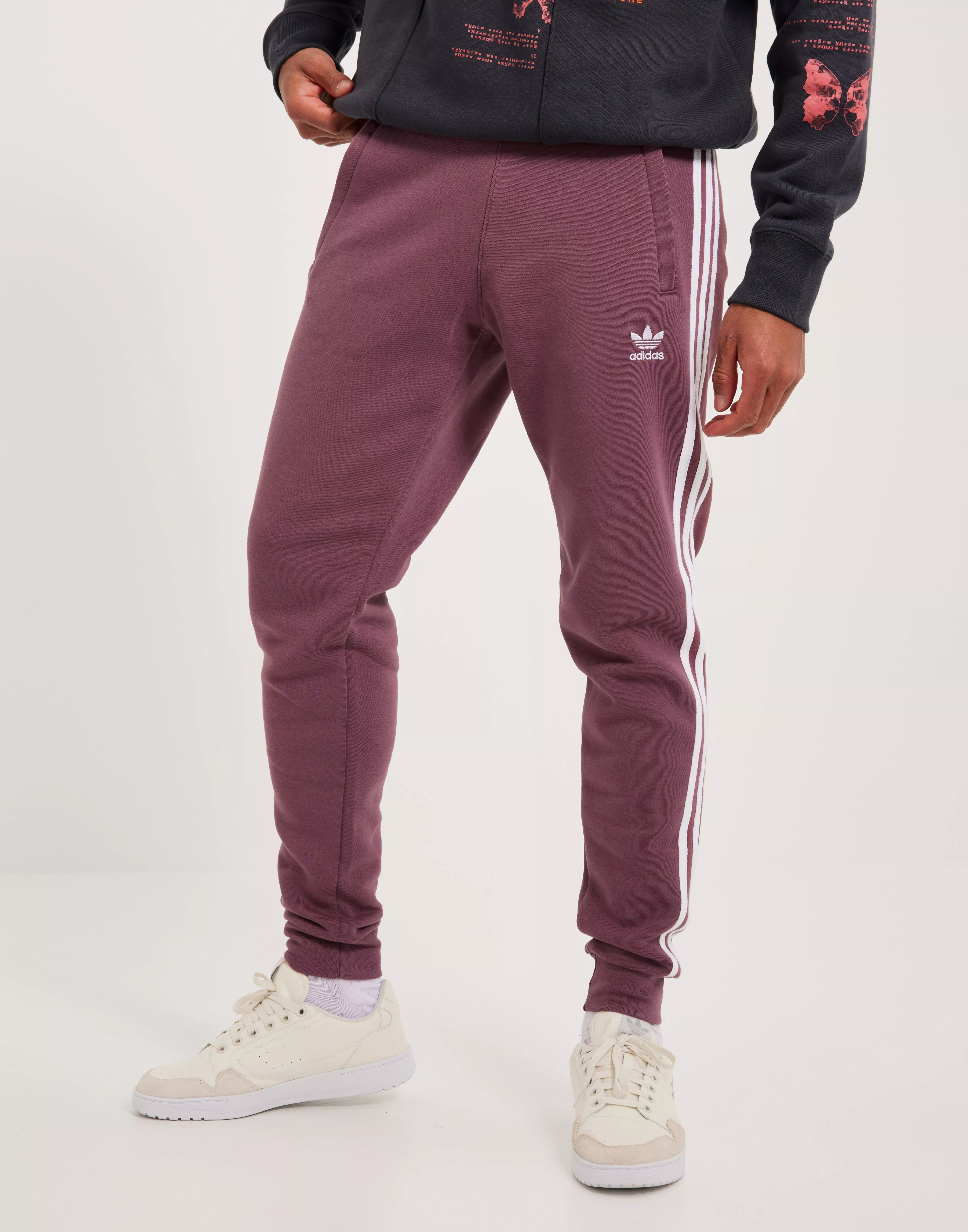 Adidas sst cheap track pants burgundy