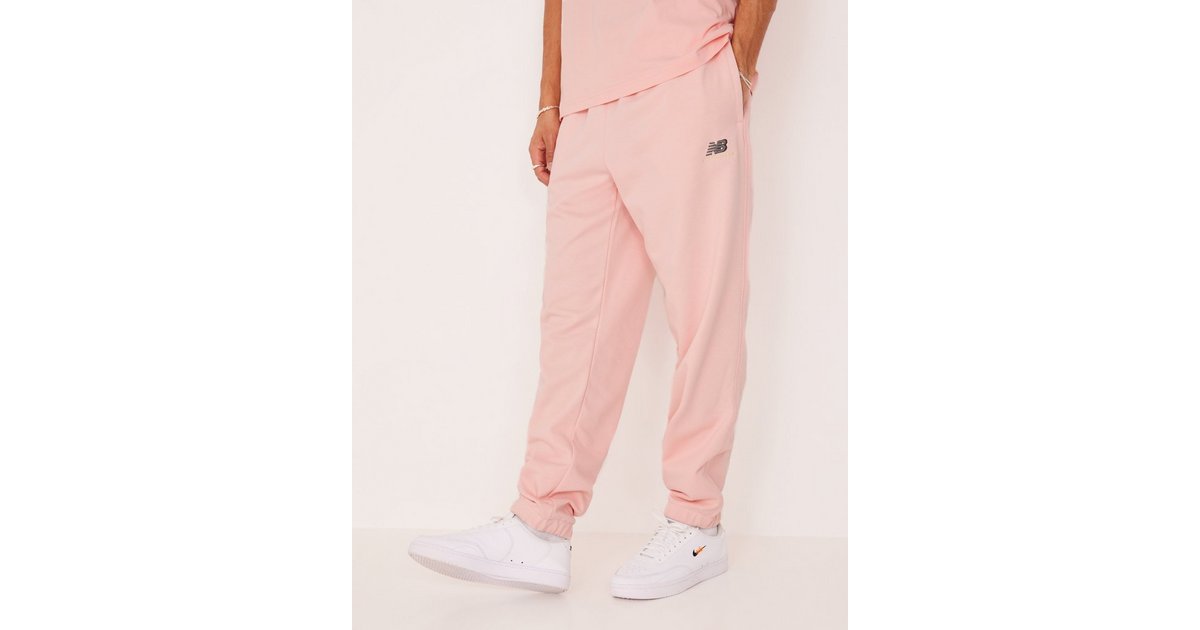 Pants and jeans New Balance Essentials Sweatpant Orbit Pink