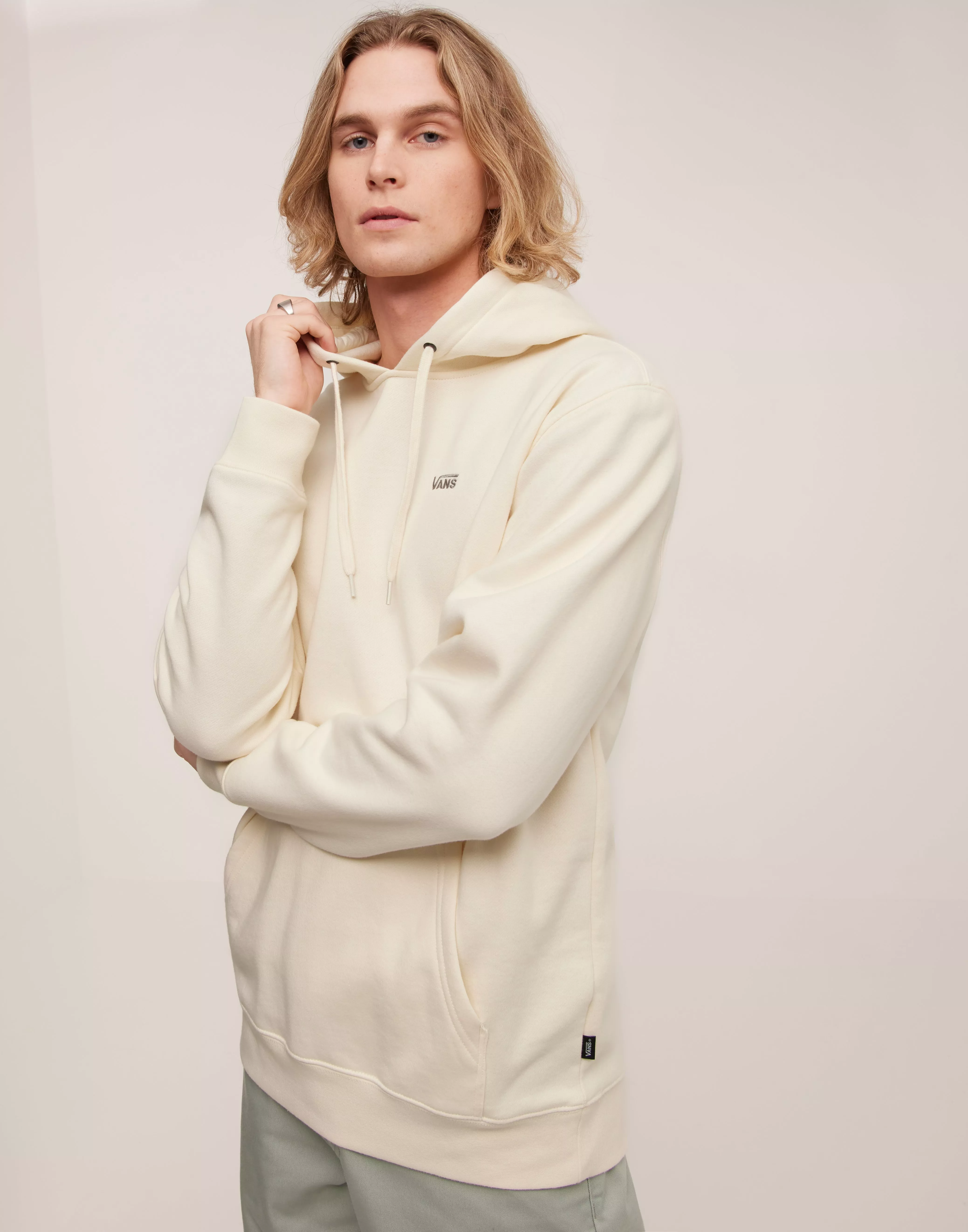 Cream vans hoodie sale