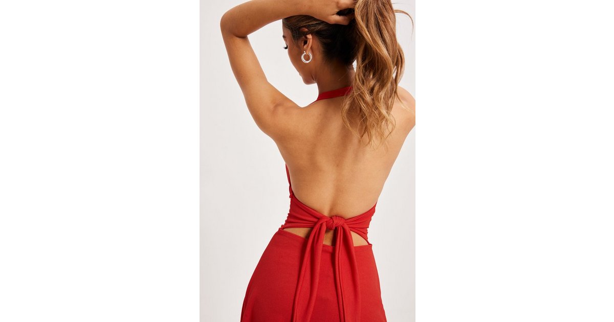 Buy Nelly Heartshaped Bustier Dress - Red