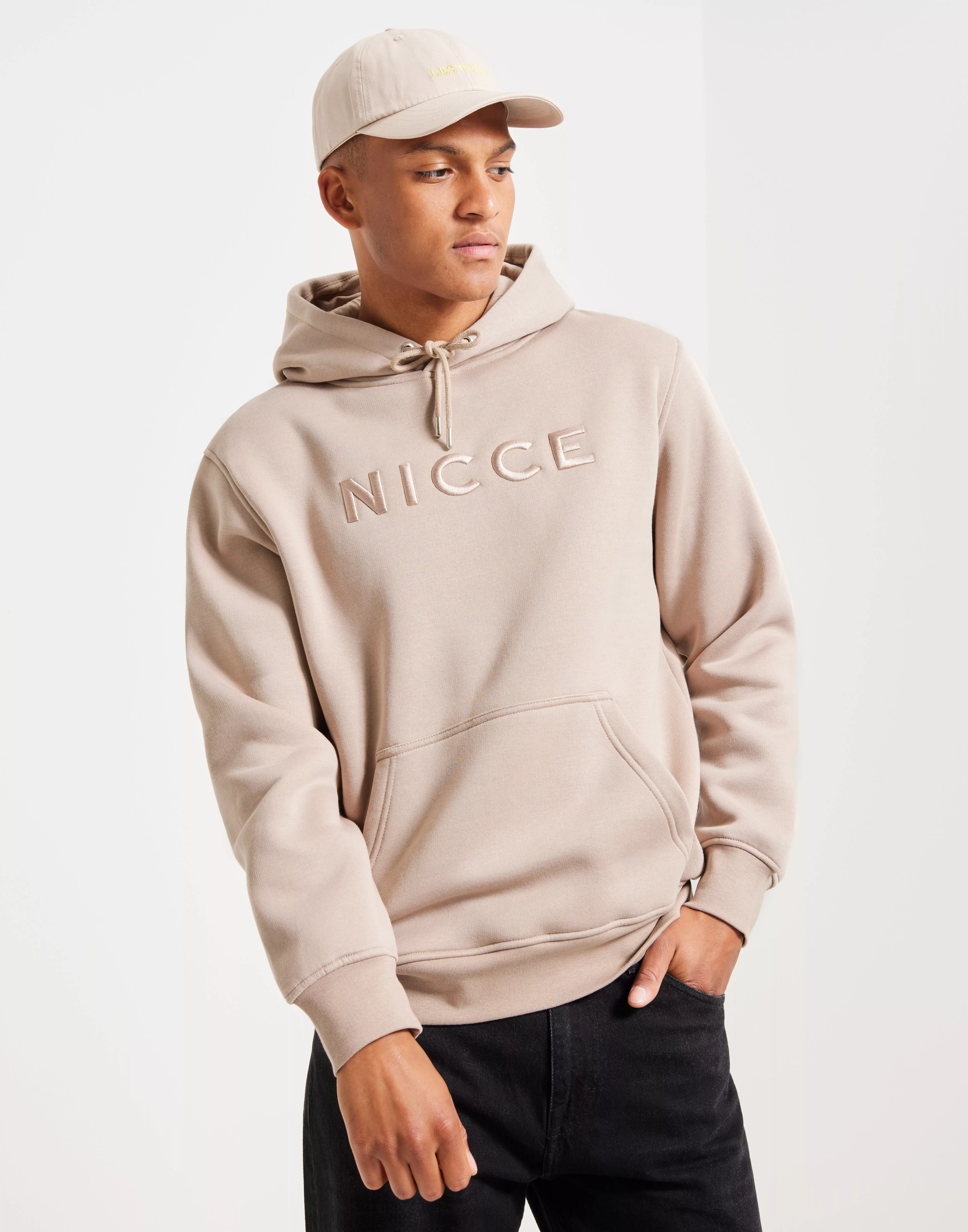 Beige nicce hoodie sale