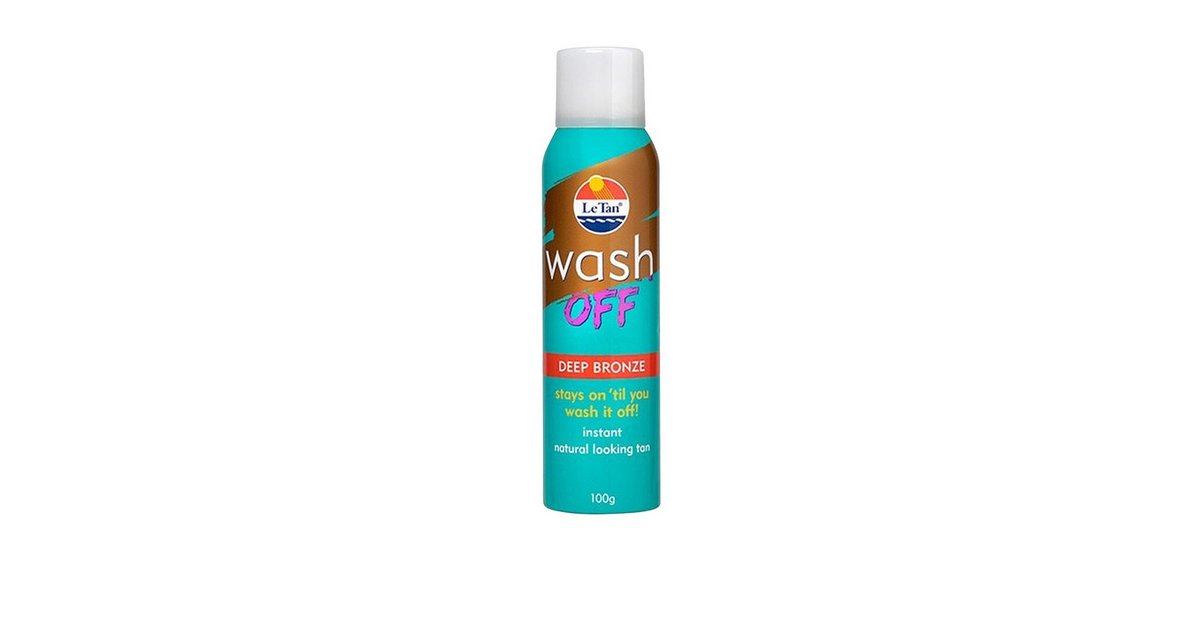 Le tan deep deals bronze wash off