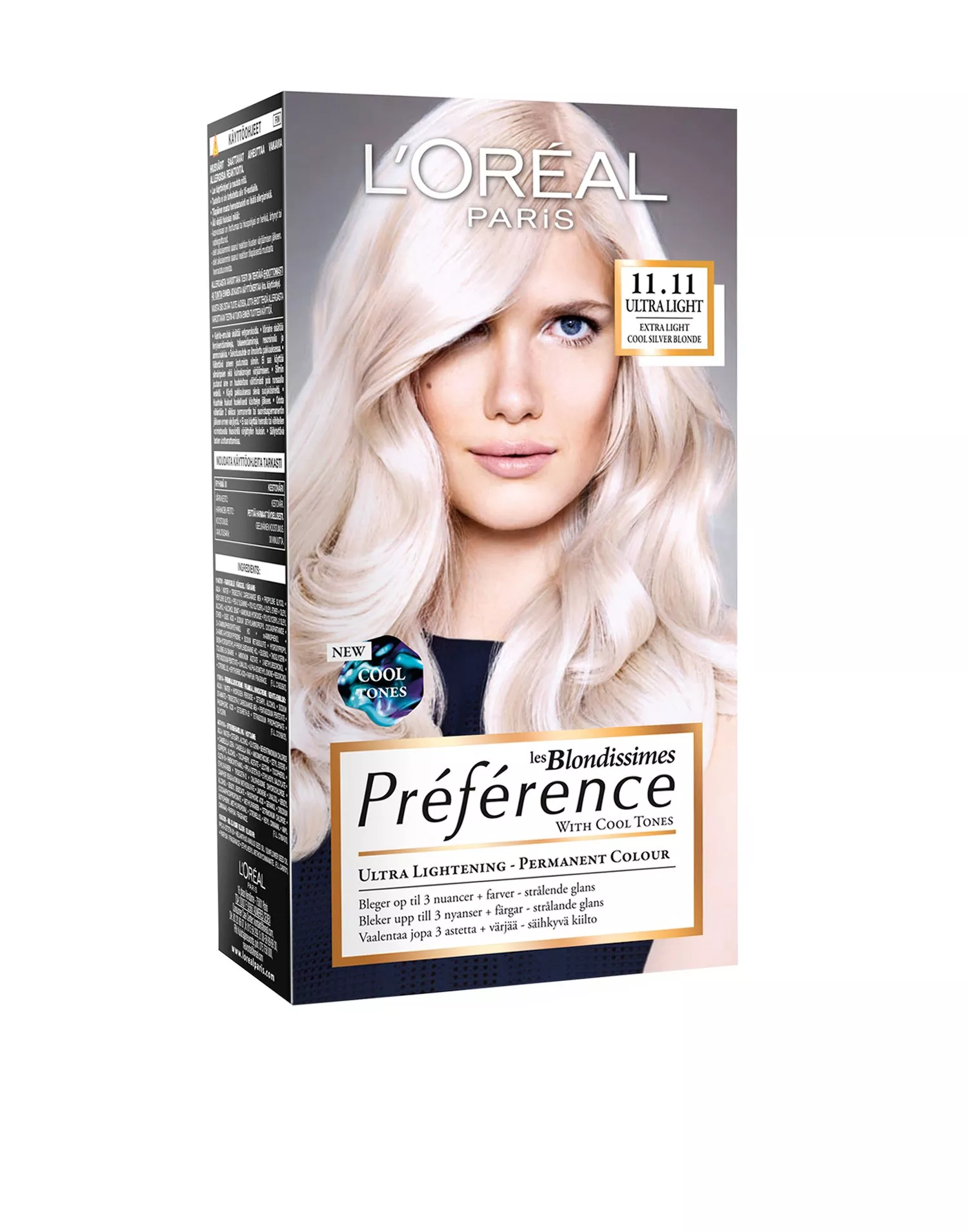 Пепельный блонд краски отзывы. Краска Loreal осветлители. Краска преферанс лореаль платиновый блонд. L'Oreal Paris краска для волос preference cool blondes 9.11, 10.11. Лореаль краска для волос лореаль блонд.