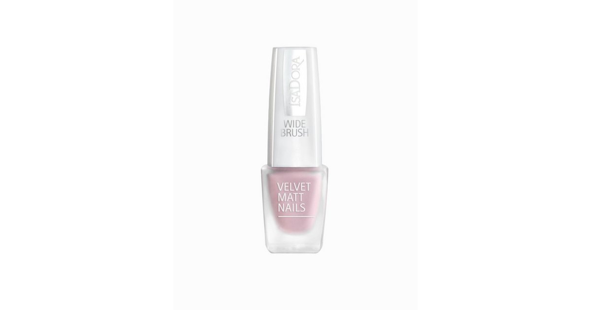 Isadora velvet matte 2025 nails pink sugar