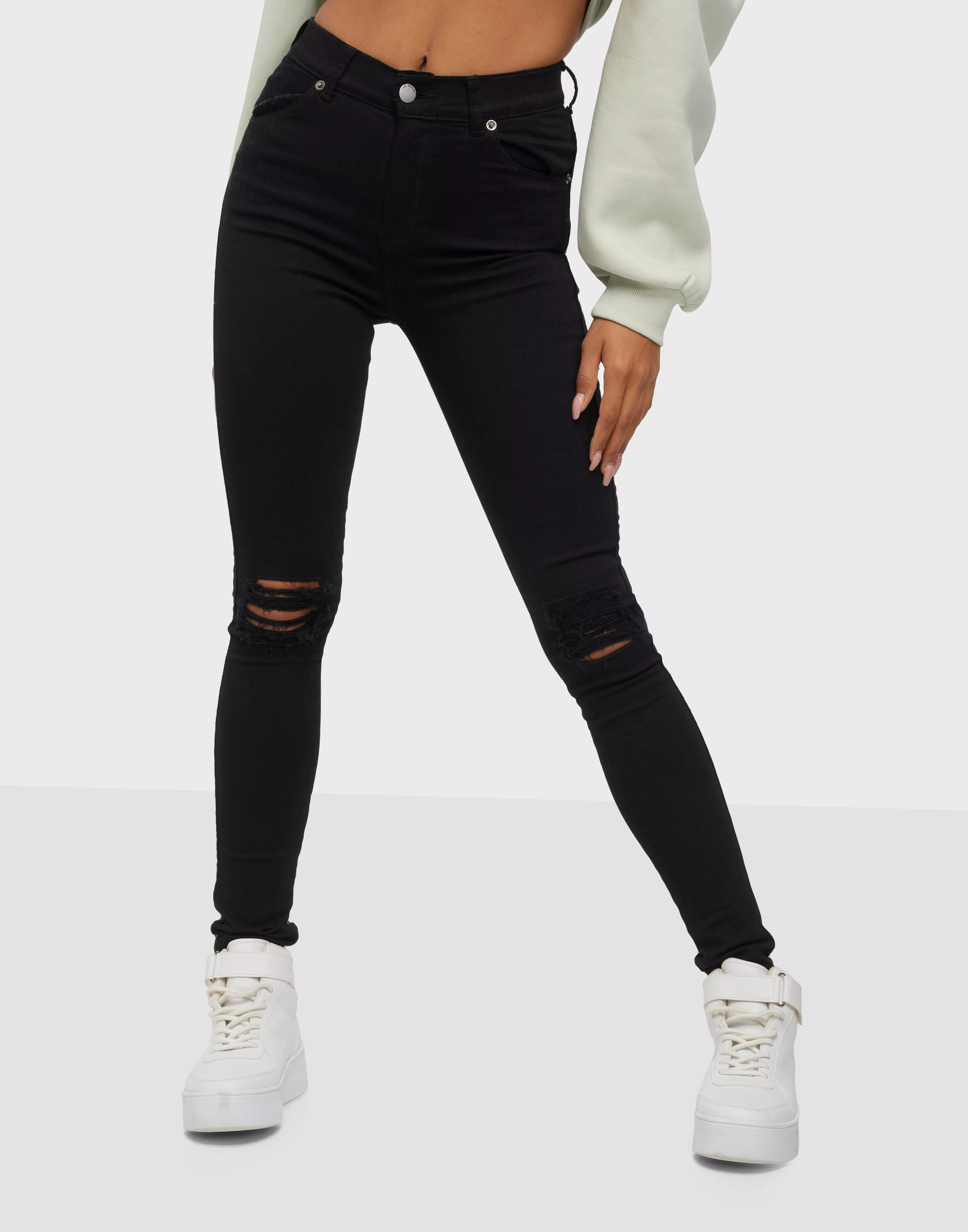 Buy Denim Lexy Black Knees - | Nelly.com