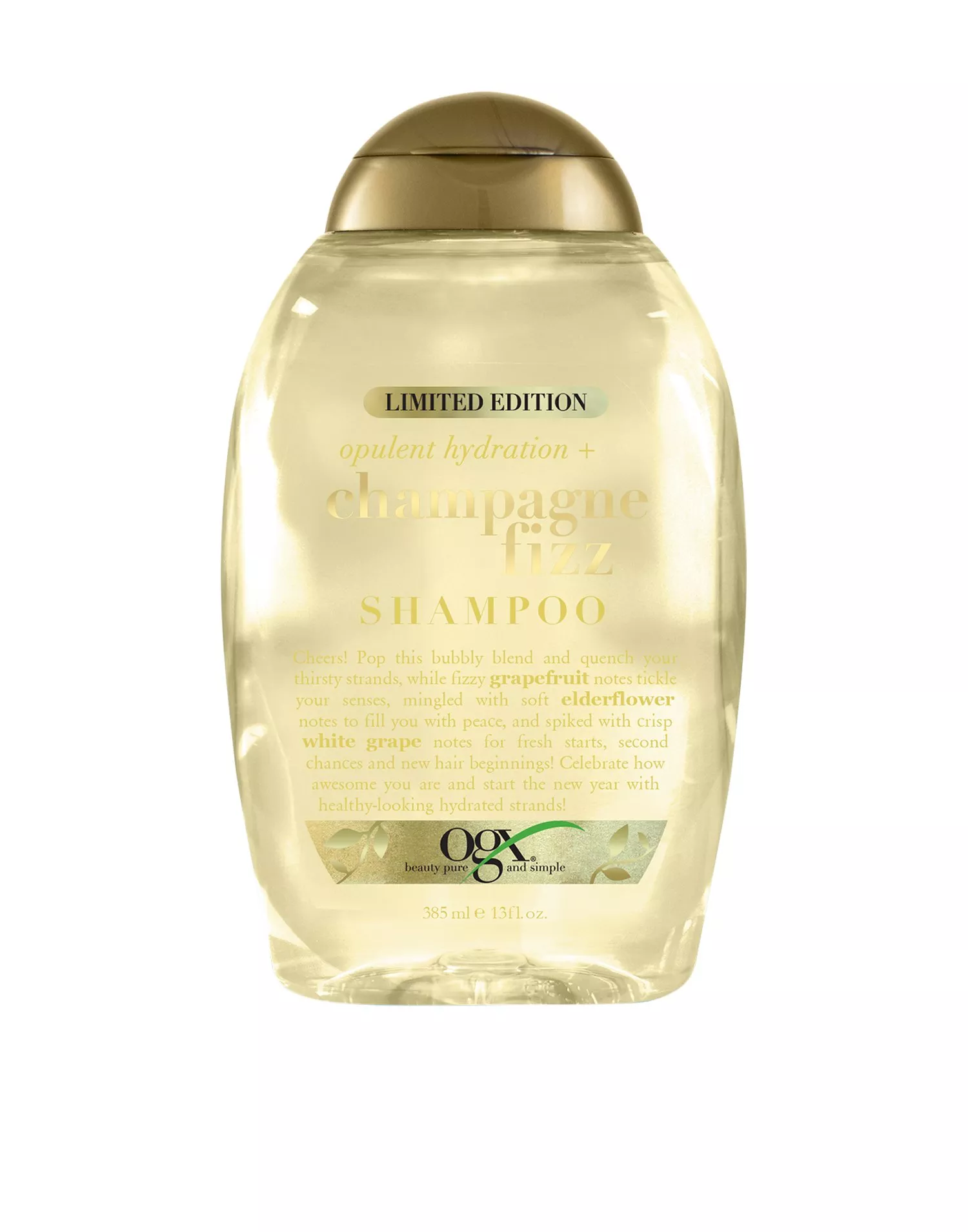 Buy OGX Champagne Fizz Shampoo 385 ml - Transparent 