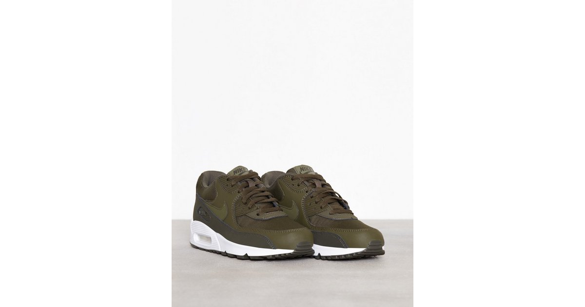 Nike air max 90 essential sequoia shop cargo khaki  and  white