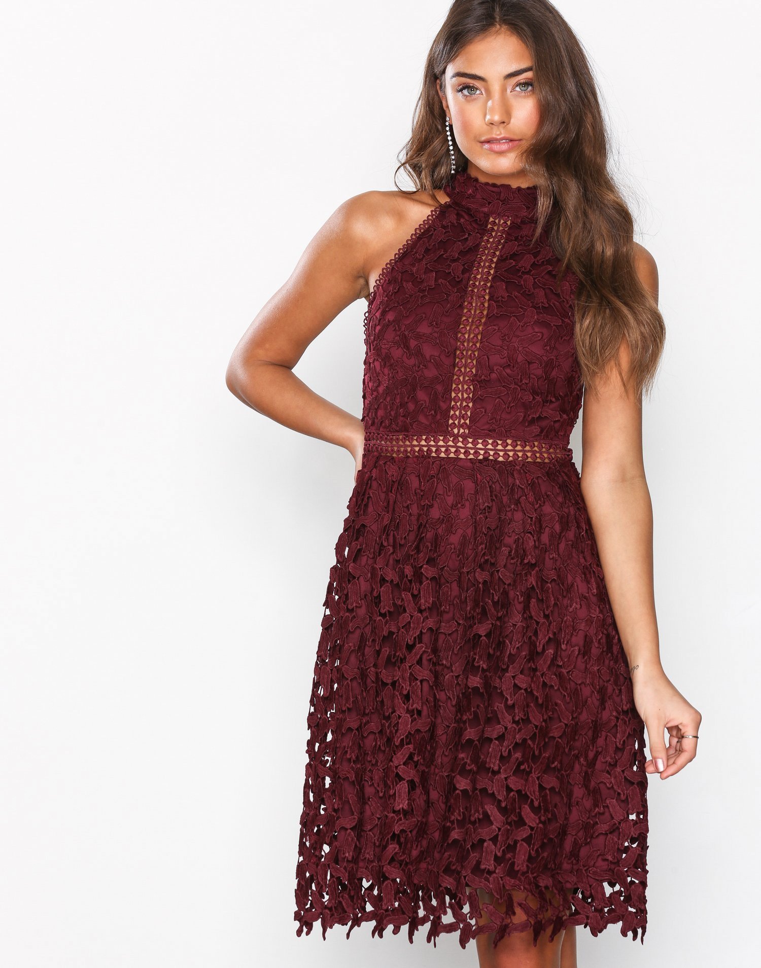 Sportscut Crochet Dress