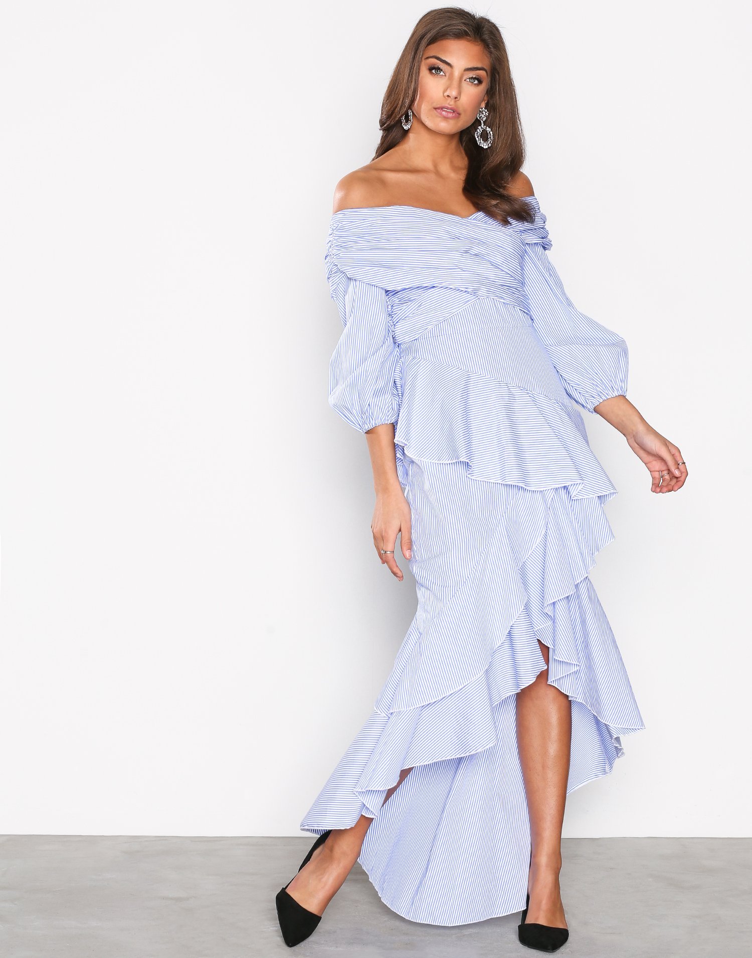 Frill High Low Dress